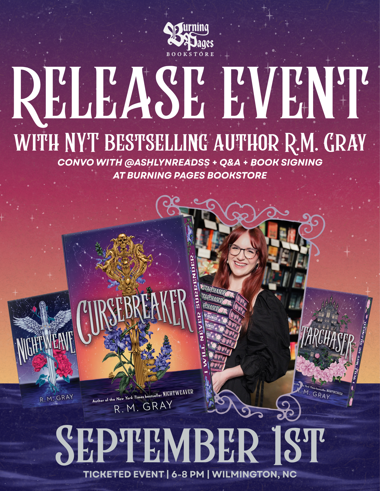Cursebreaker Tour | Convo, Q&amp;A, and Signing with R. M. Gray