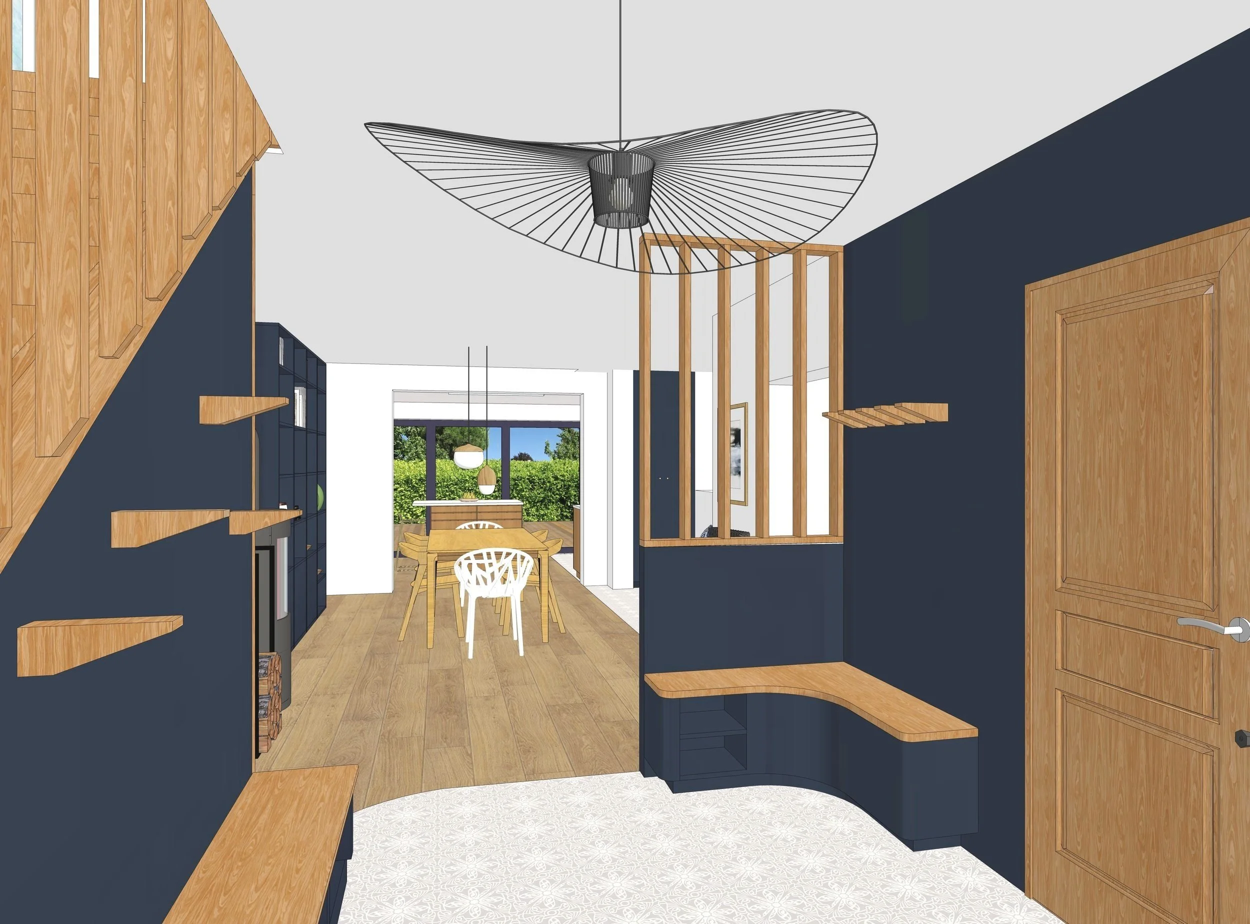 Conception, agencement, aménagement, rénovation, décoration, travaux à Colombes