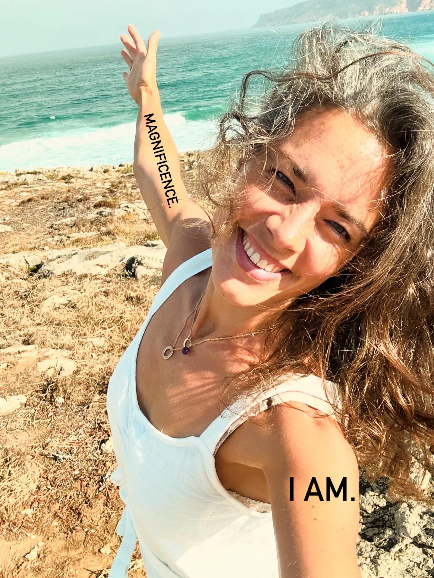 🔥
I AM.
MAGNIFICENCE.

I AM.
A DIVINE POWRERHOUSE.

🔥

Me fully choosing me - standing in absolute knowing and conviction of Self. 

Me bringing my divine light in full presence. 

Me owning my voice of truth.

Me expressing my erotic aliveness and