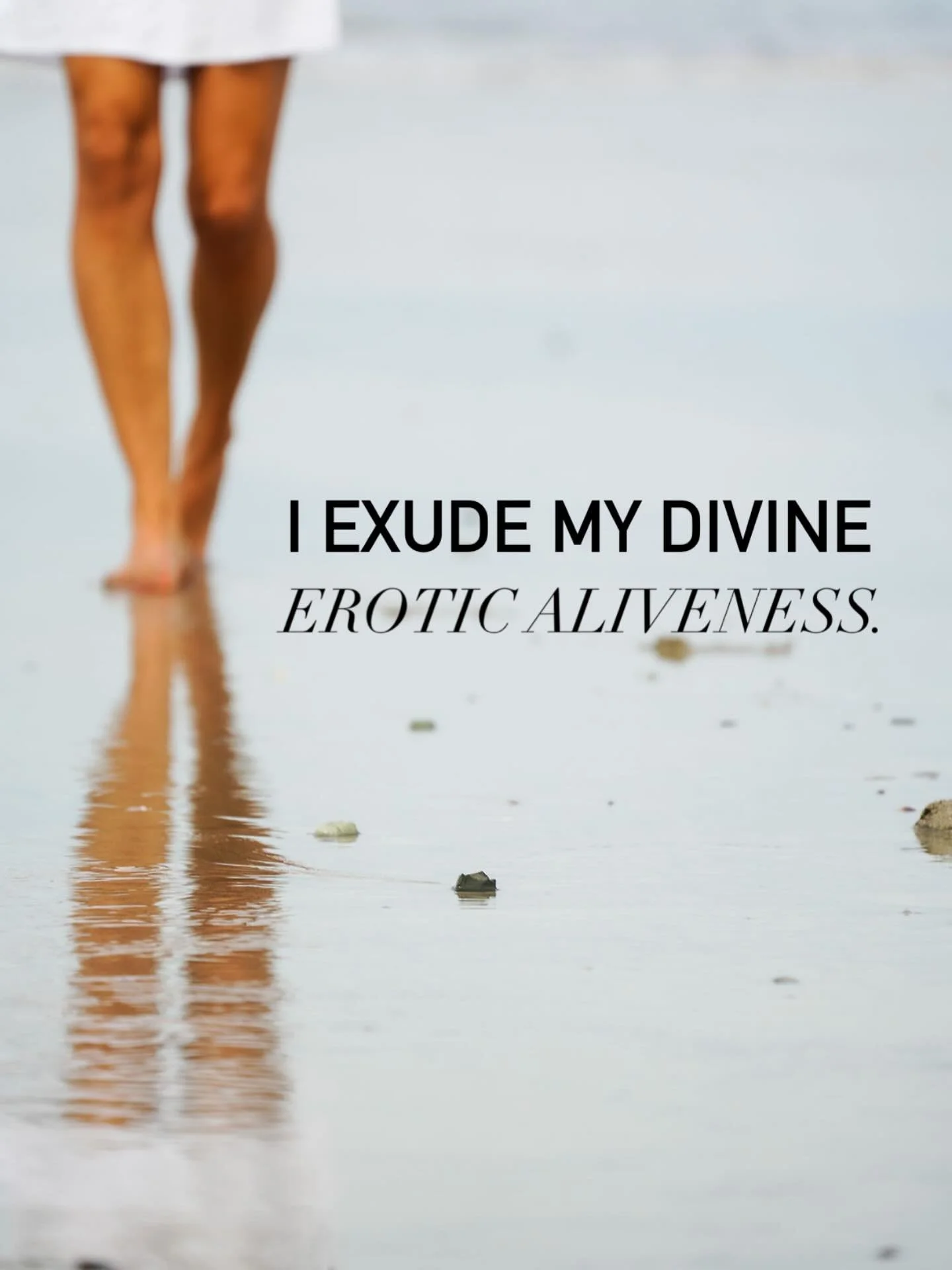 Magnetic.
Radiant.
Playful.
Vibrant.
Mysterious.

⚡️ I went from good girl and people pleasing
to
🌺 choosing my vibrancy first.

From doing what others expected from me
to
being the fullest expression of SELF.

Exuding my divine erotic aliveness.
Ch