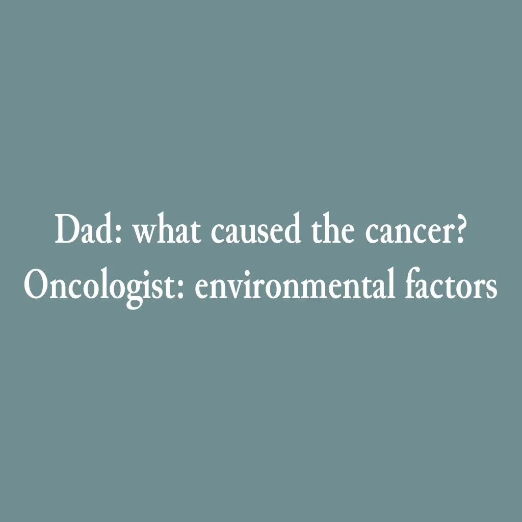 "What caused this cancer?"