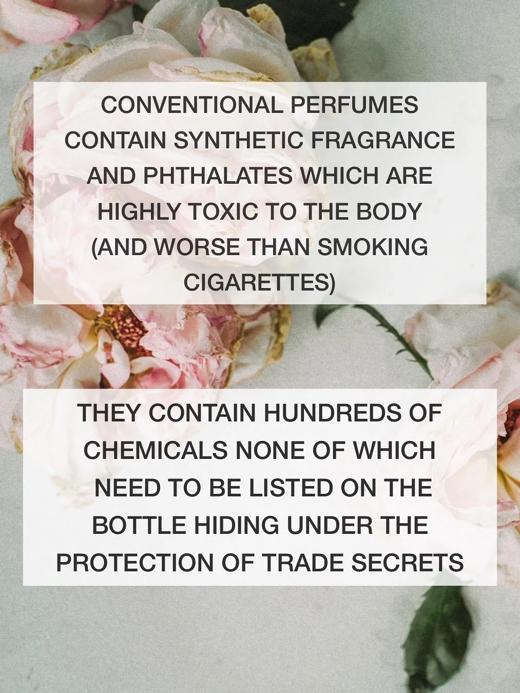 Once upon a time I used to wear synthetic perfumes as I had no idea how toxic they were.
Once upon a time I used to gift synthetic 
perfumes to my loved ones esp for Xmas 🫣😱😨
Once you know, you can’t unknown.
One day I threw my entire box