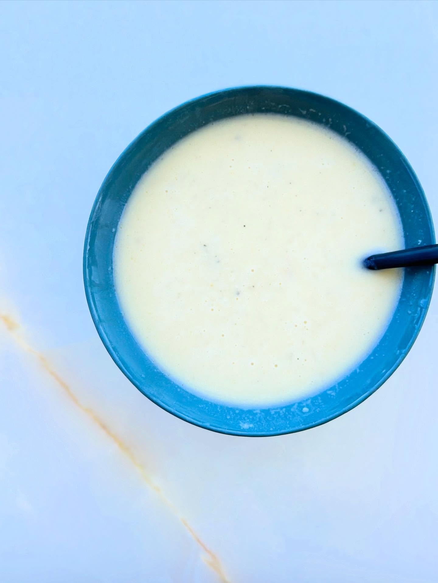 Greek egg lemon and rice soup. 
AVYOLEMONI SOUPA 🥚🍋🌾 

My brunch. This flew out the door eg @brothbarandlarder 

So innocent and nourishing. 

Recipe on my website.