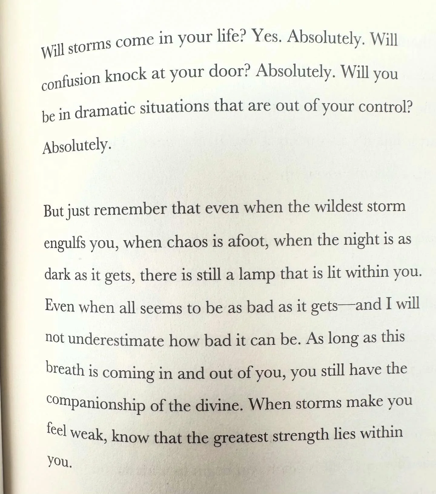 I&rsquo;m not sure who needs to hear this today&hellip; from the book BREATH by Prem Rawat.