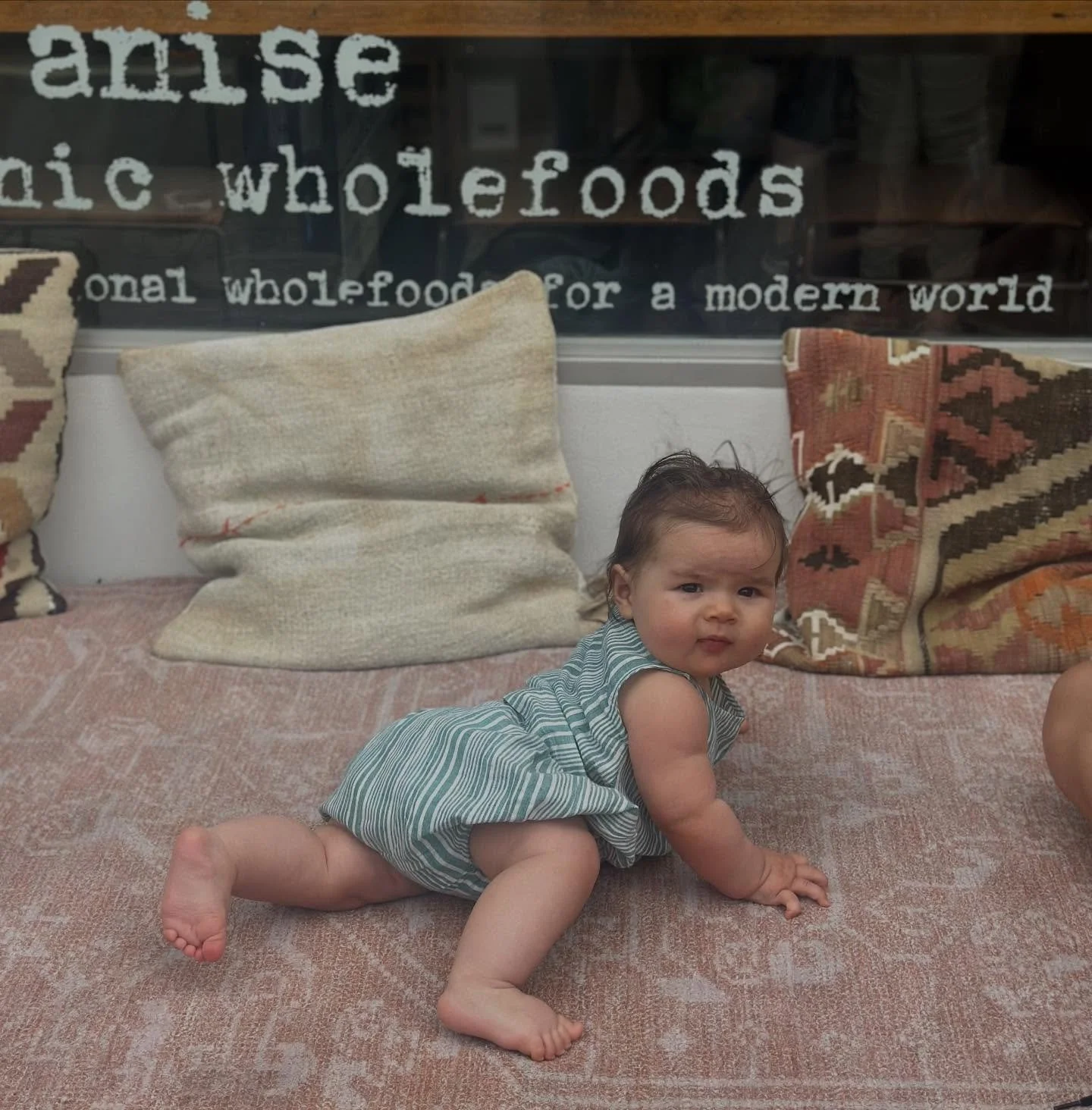 Us wholefood mamas sure do breed &lsquo;em big! Chubby babies who are fed a nutrient dense wholefoods diet with lots of animal fats exhibit vibrant, robust health and grow into slender teens. 

Babys first food at 6 months is:
✔️organic or pasture ra