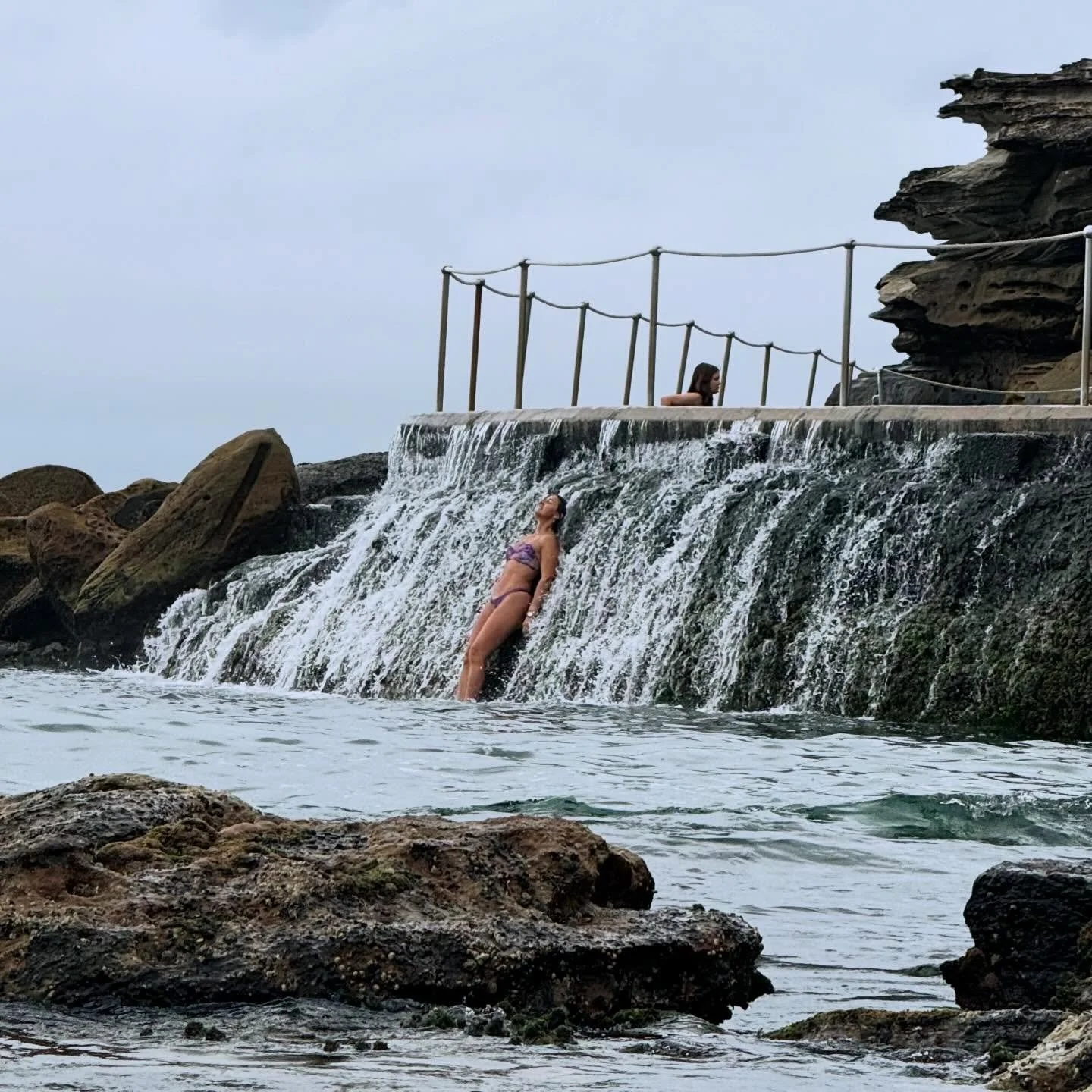 Love my mermaid waterfall showers💦 🧜🏻&zwj;♀️