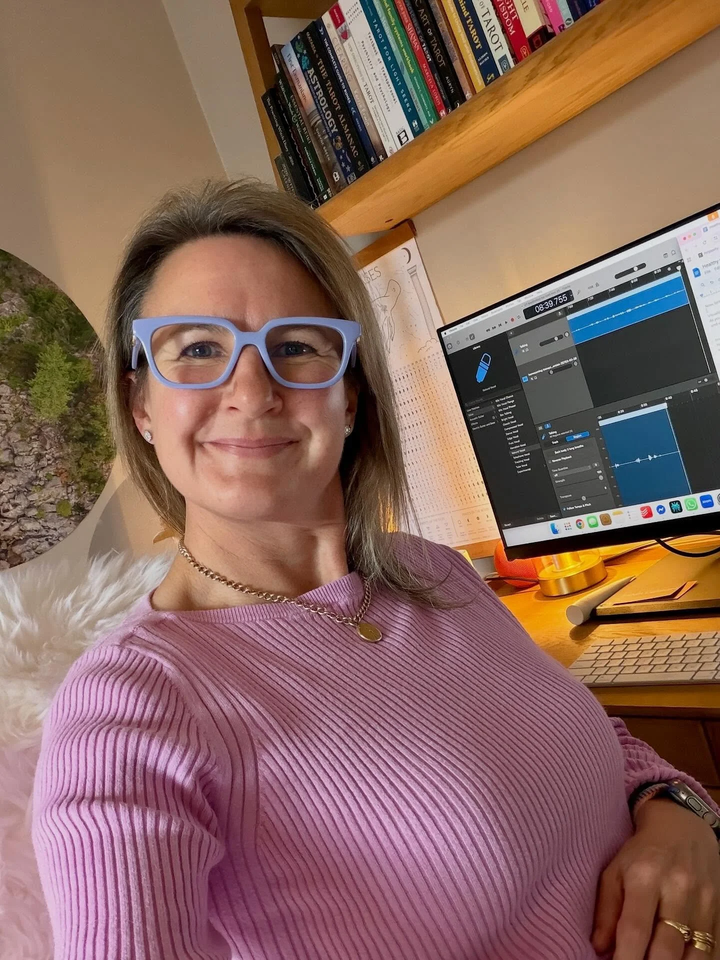 Spending these last few days before my &lsquo;complex&rsquo;😦 abdominal surgery doing something that brings me peace &mdash; recording meditations for my @healthygeorgetown Monday night group. 🙏🏻.
While I won&rsquo;t be there in person for a while