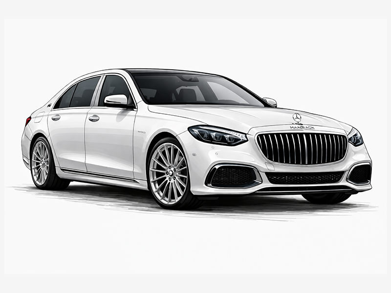 Maybach S-Class (White)
