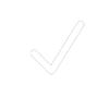 A checkmark symbol.