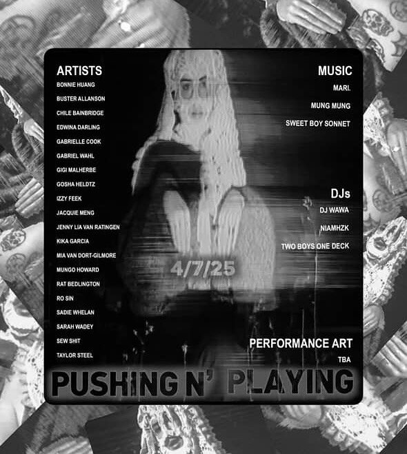 Okay enough fucking around. Next Friday we out here with 20 artists, 3 live acts, 3 DJs and some special performance artists TBA.

Come through and come early. Tix in bio ☝️🤓

Live:
@itsmungmung
@marimusic.xiv
@sweetboysonnet

Artists:
@buster_inc_ 