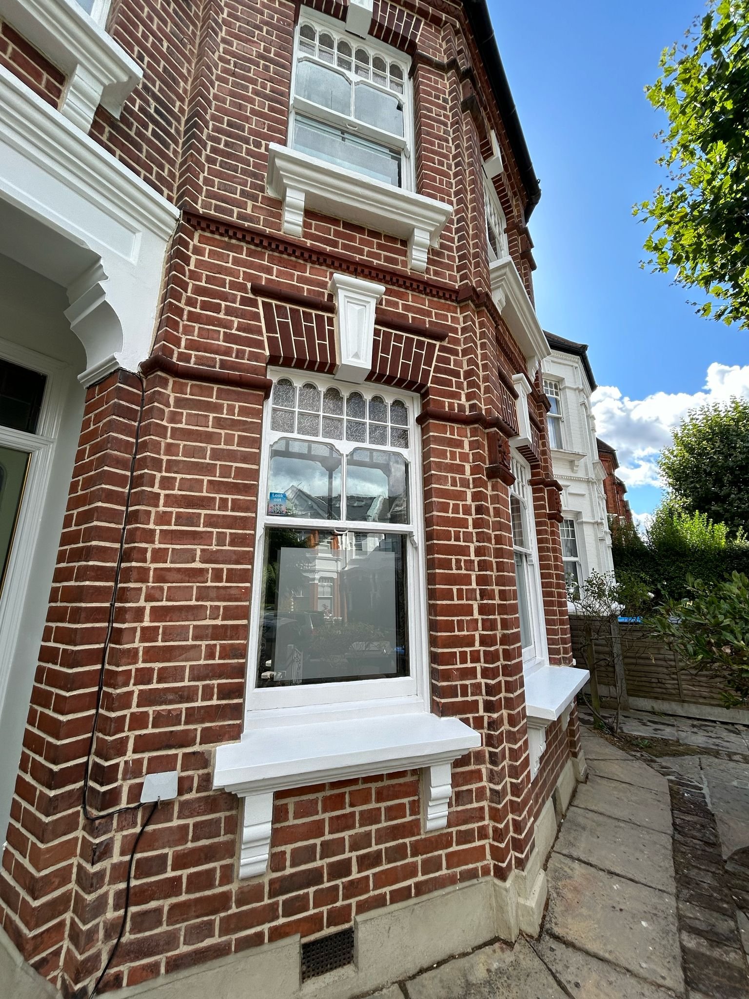 Facade Restoration in Muswell Hill