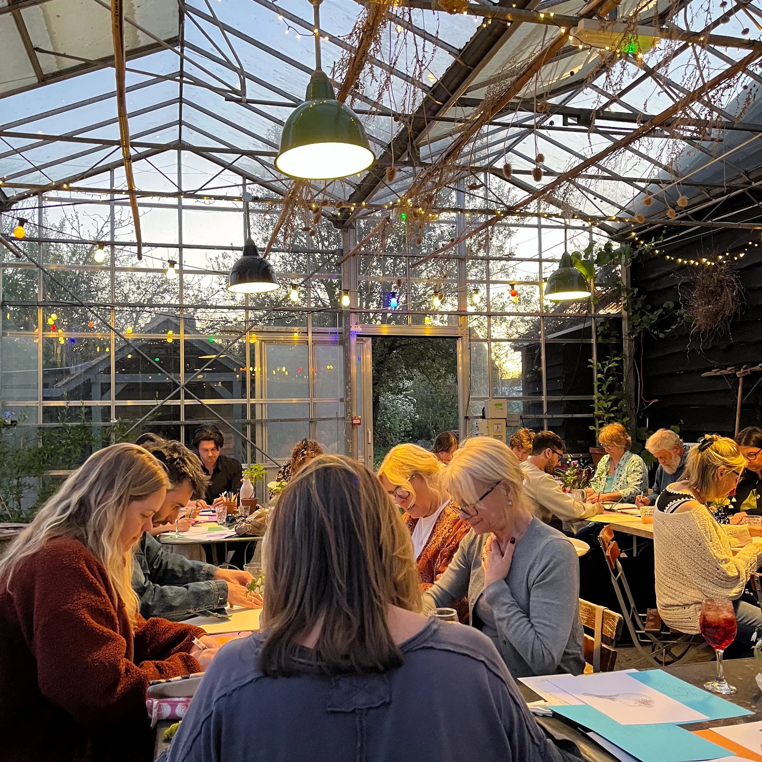 Winter - Drawing Club x Worton Kitchen Garden