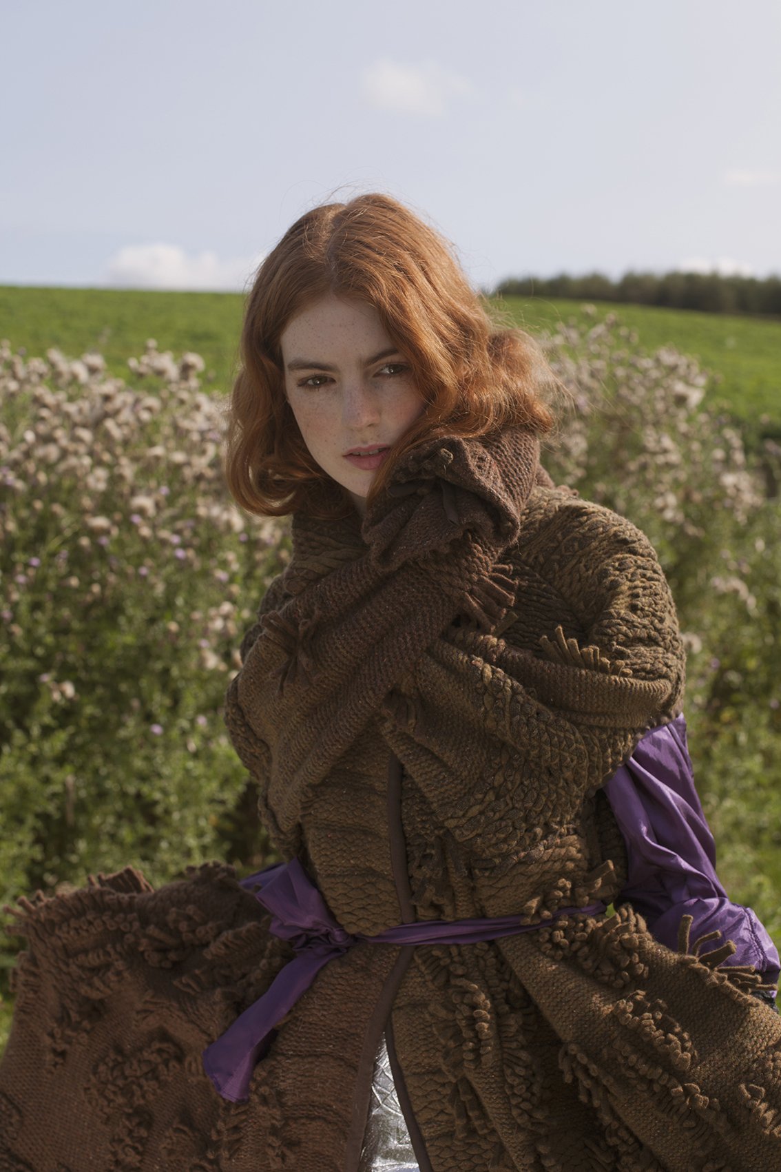 Fashion shoot for Kitty Pennybacker. East Anglia, UK.