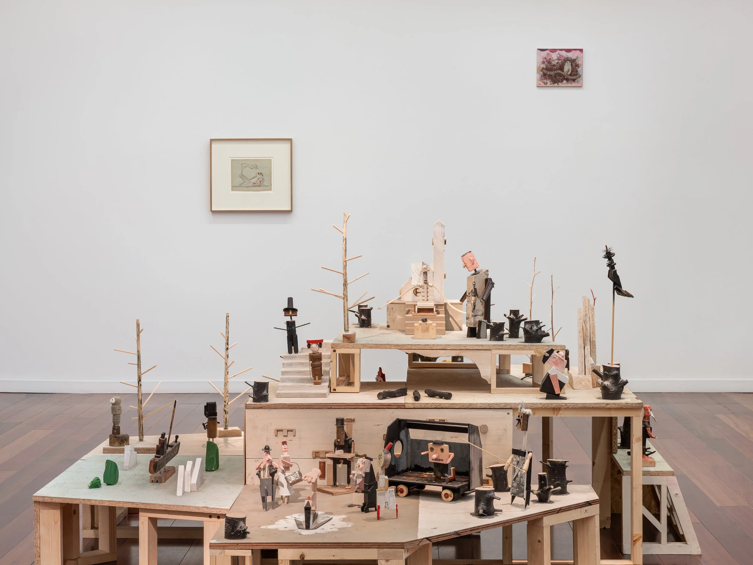 The Skiapod of Ballymaccus; installation view.
Photo: Jed Niezgoda