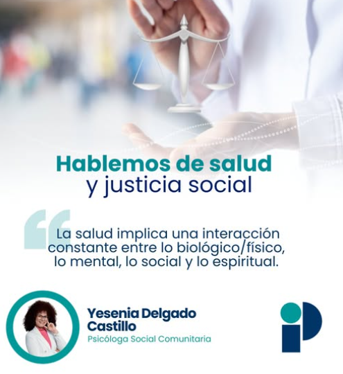 Hablemos de salud y justicia social