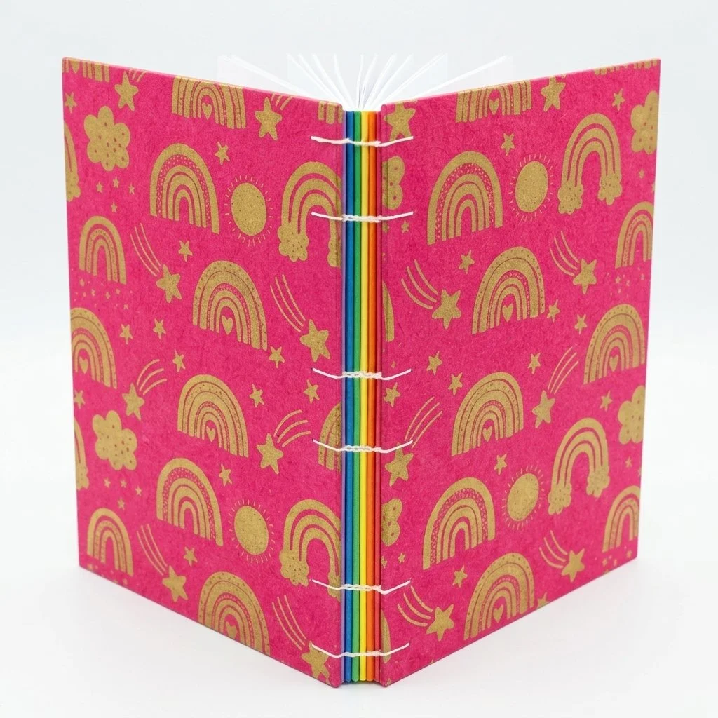 Pride Journals with Handmade Paper