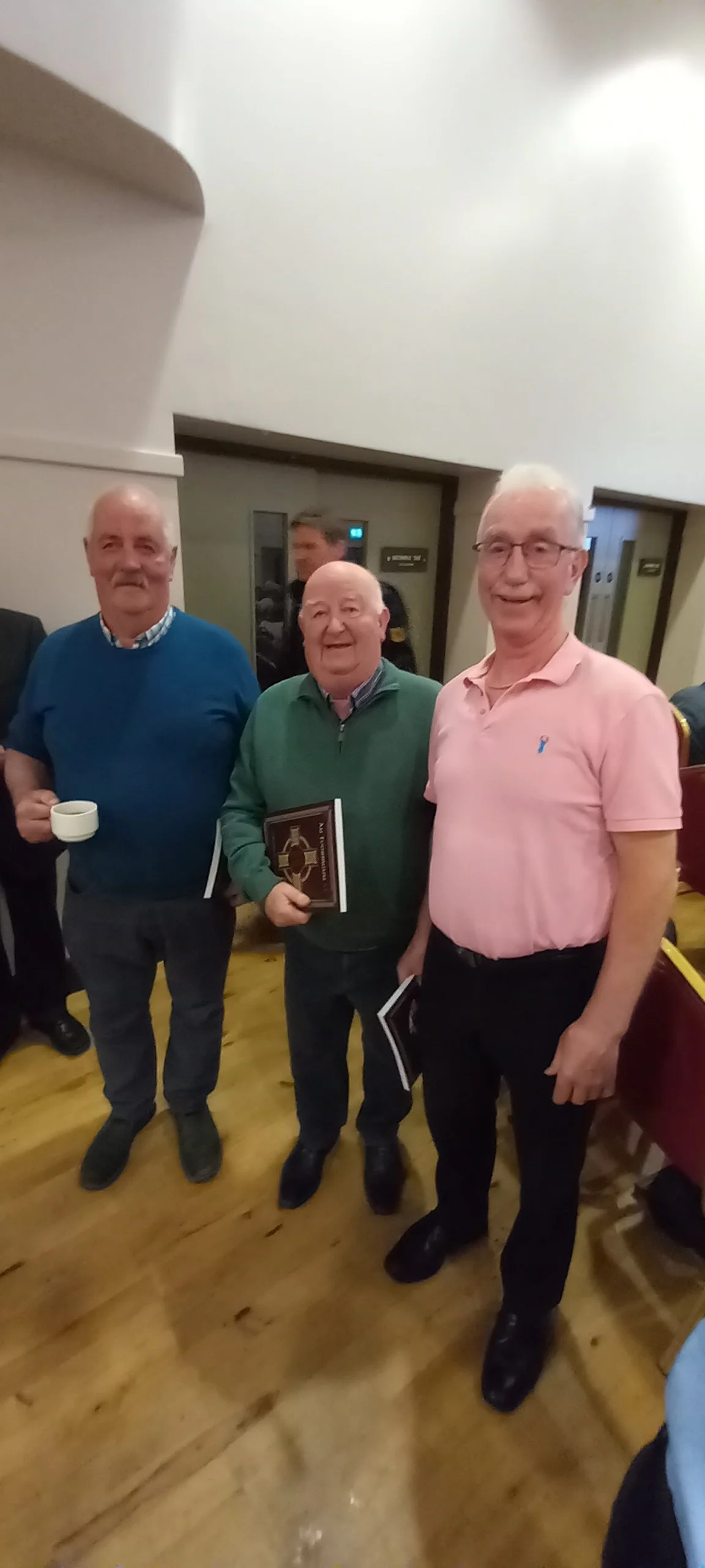 l-r Gerry Haughey, Brendan Coyle, Mickey Coyle