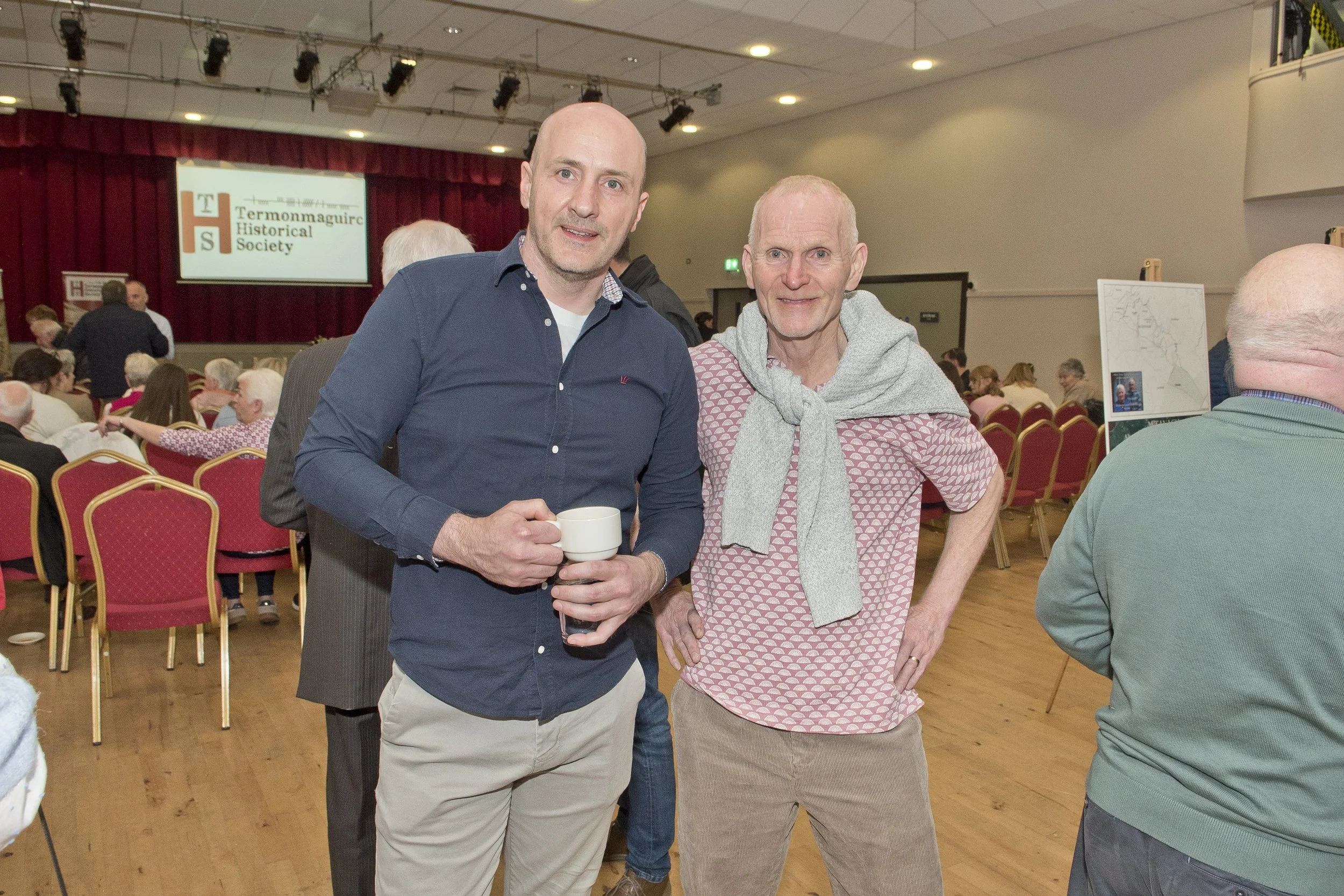 L-R Diarmuid Mc Gurk with Brian Mc Gurk