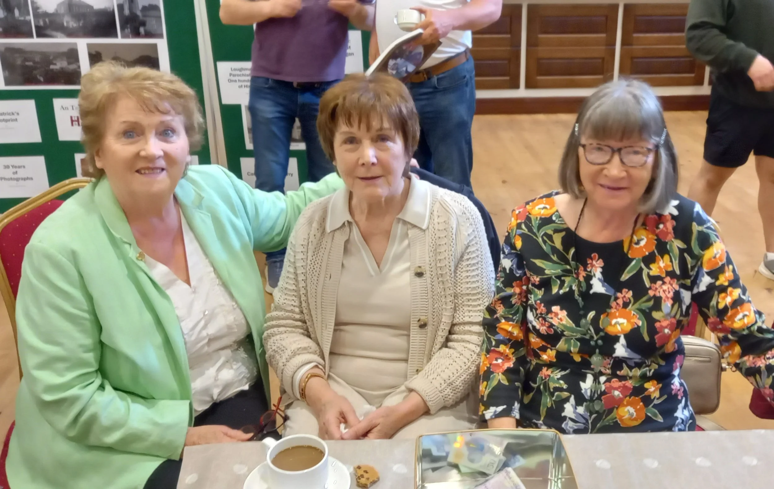 L-R Maire Donovan, Bridget Mc Aleer, Maura Mc Mullan