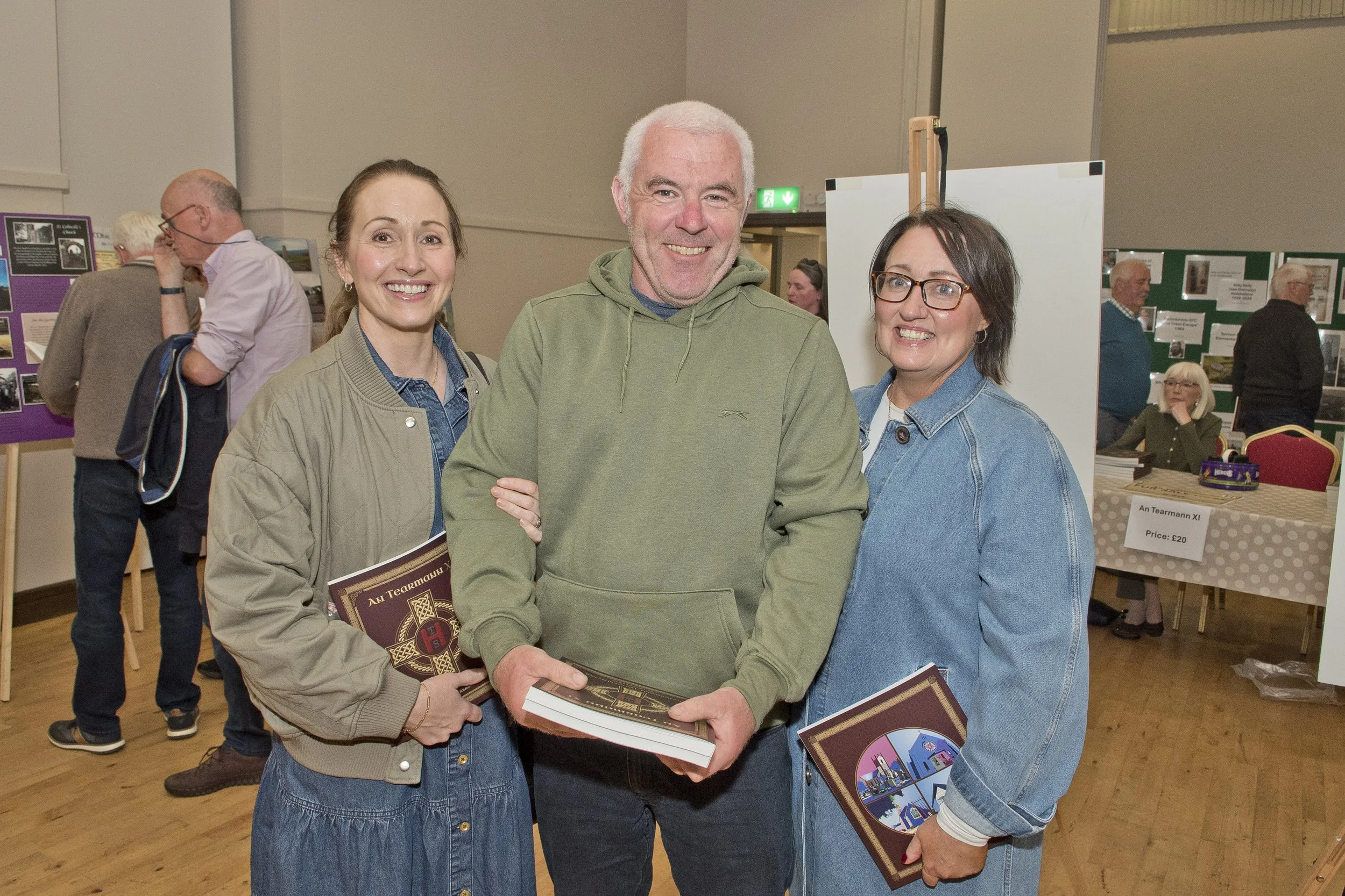 L-R Roisin Mc Callan, Rory Grogan, Aileen Donnely