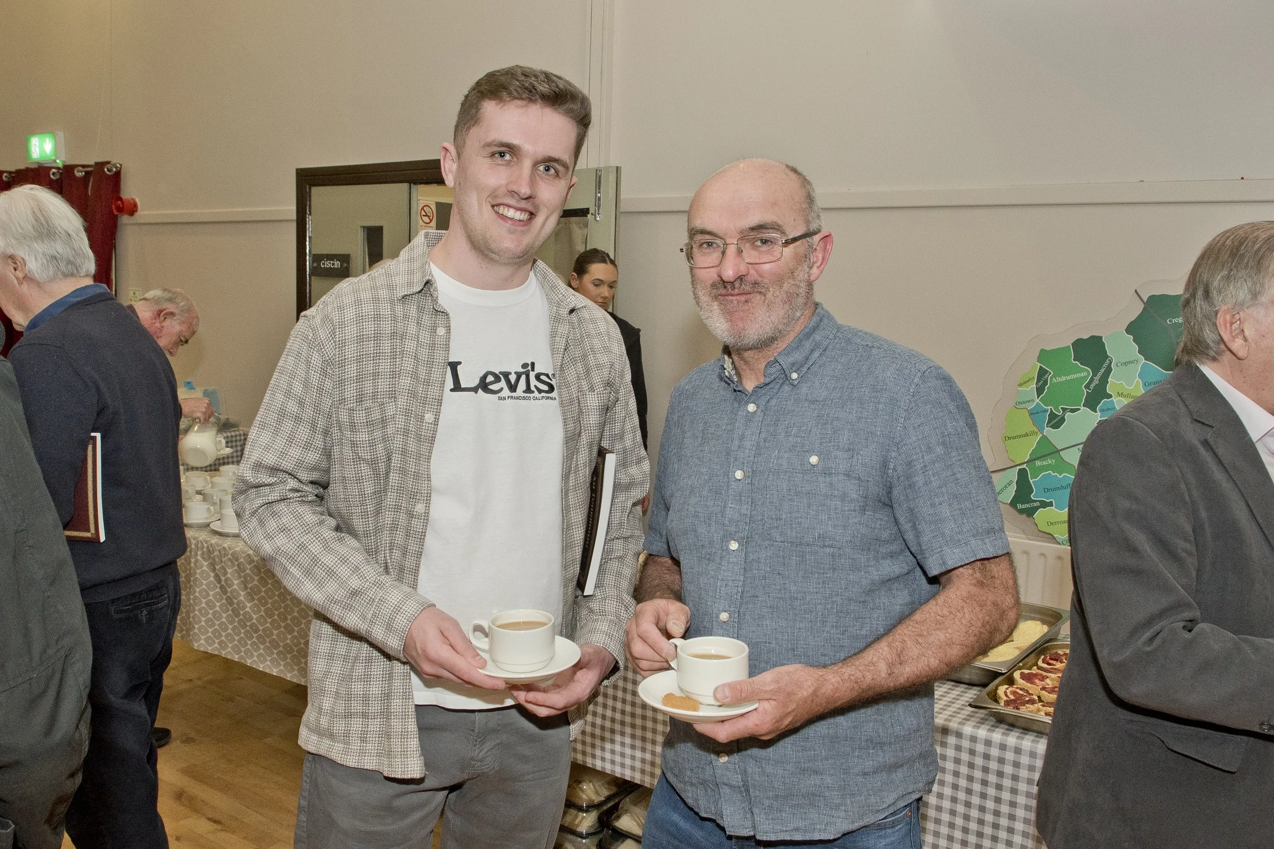 L-R Conor and Maurice Kelly