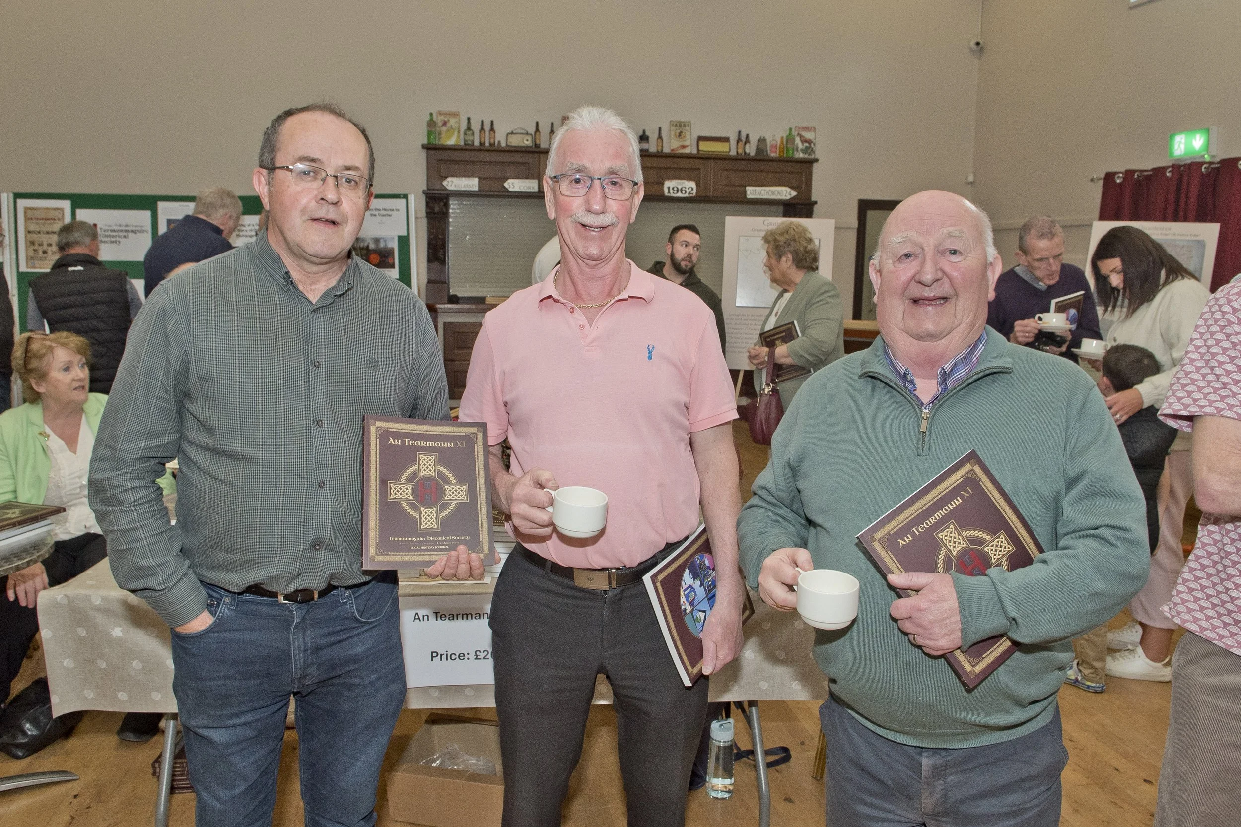 L-R Conor Mc Kenna, Mickey Coyle and Brendan Coyle