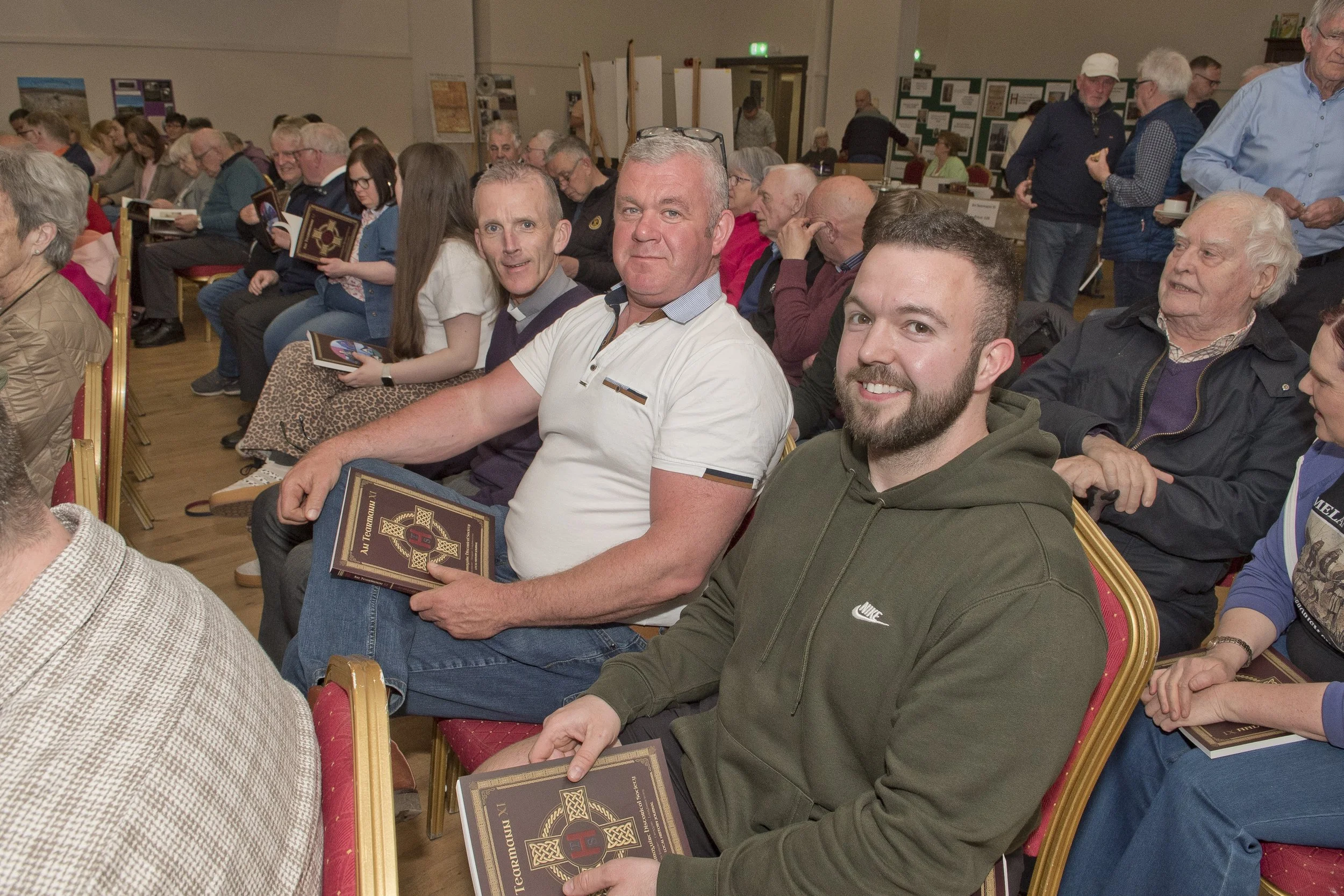Father Mc Anenly, Peadar Grogan and Mark Mc Keagney