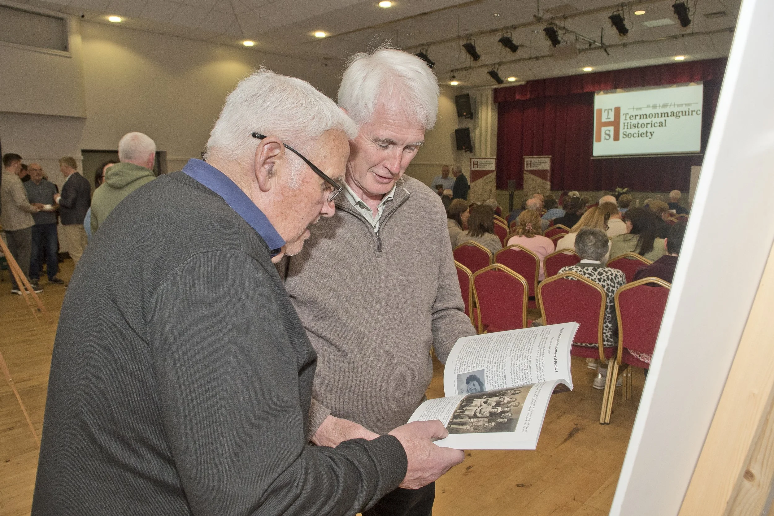 L-R Joe Grogan and Raymond Mc Callan