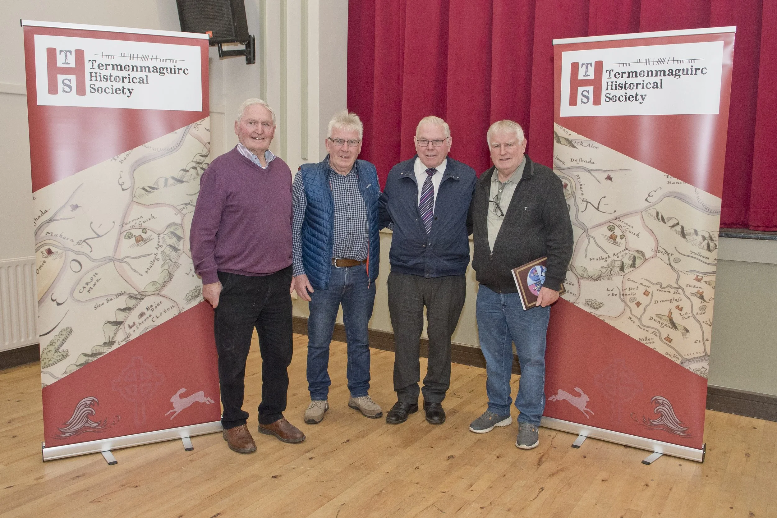 L-R Danny Sweeney, Arthur Mc Callan, Brian Fox, Mickey Mc Callan
