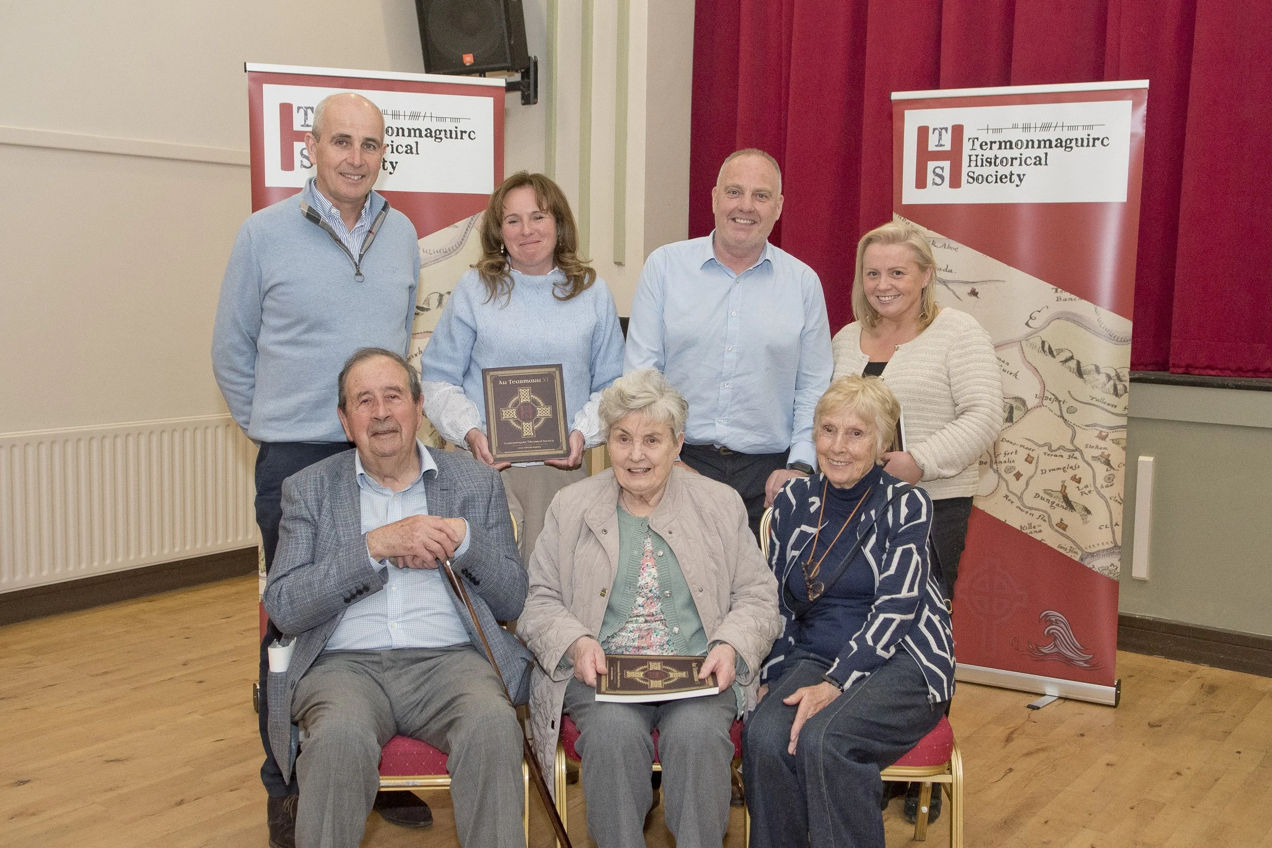 Back L-R Aidan O'Neill Mary Mc Ginty, Ciaran Mc Garrity, Lisa Mc Garrity. Front L-R Pat O'Neill, Margo Mc Garrity, Paula Boylan
