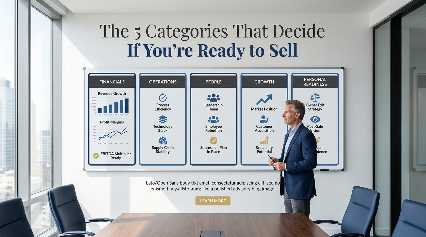 The 5 Categories That Decide If You're Ready to Sell