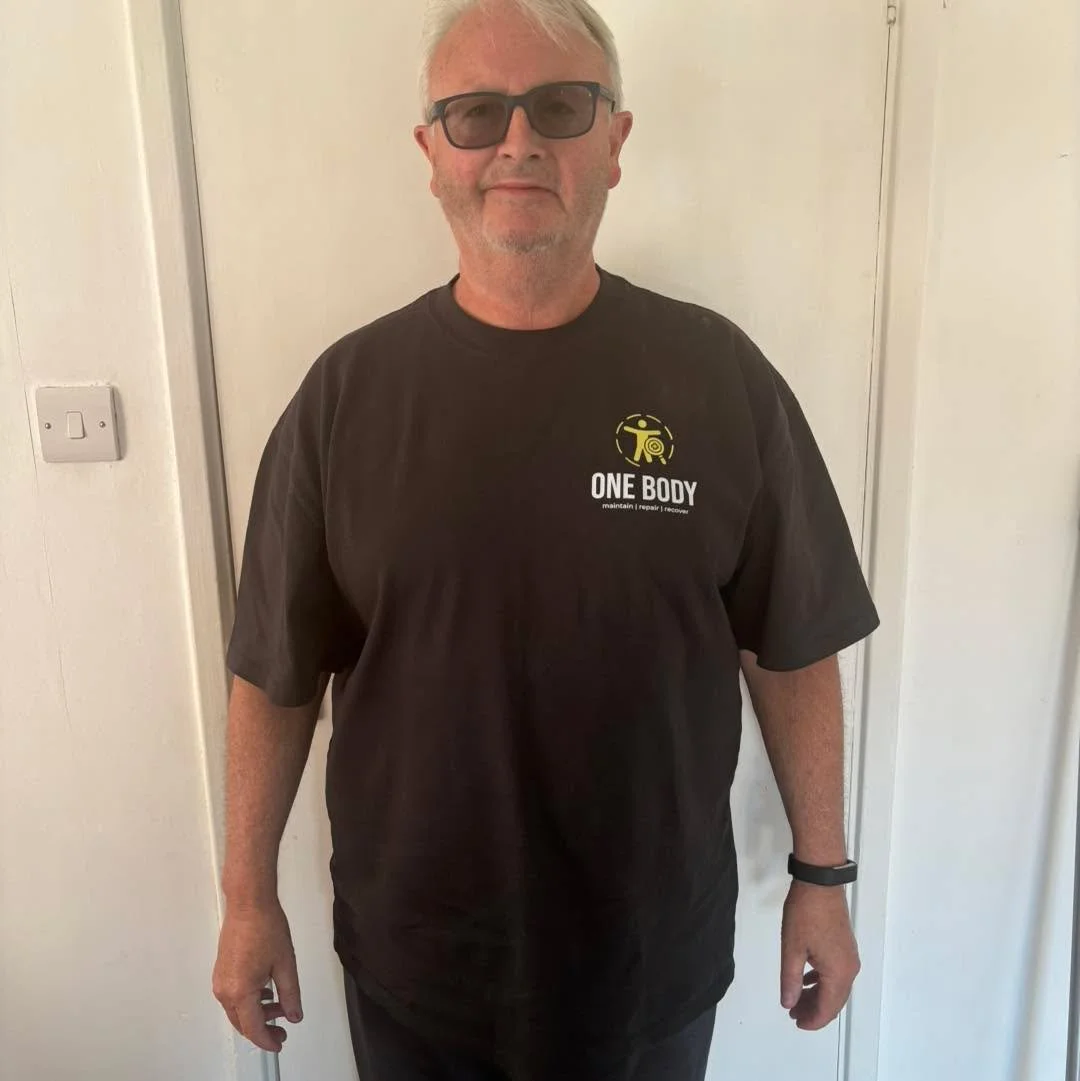 A few highlights from the last few weeks&hellip; 

1) Dad receiving his One Body merchandise (he hasn&rsquo;t taken it off yet) 👕 

2) the things myself and Zoe do for the perfect shot 📷 

3) My client Fran asking me to come round and see her lovel