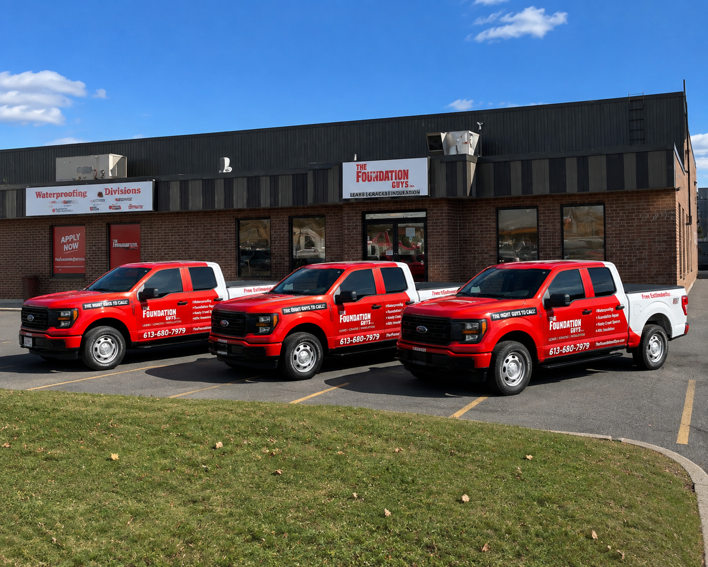 Truck Fleet Company Wraps, vinyl branding custom company vehicle wraps Ottawa Orleans Ontario