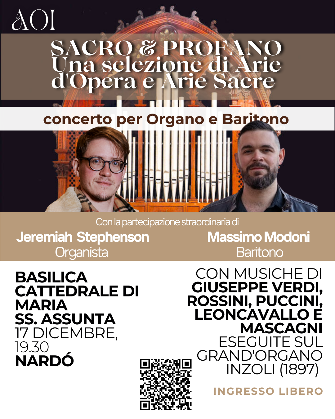 Recital Jeremiah Stephenson and Massimo Modoni 