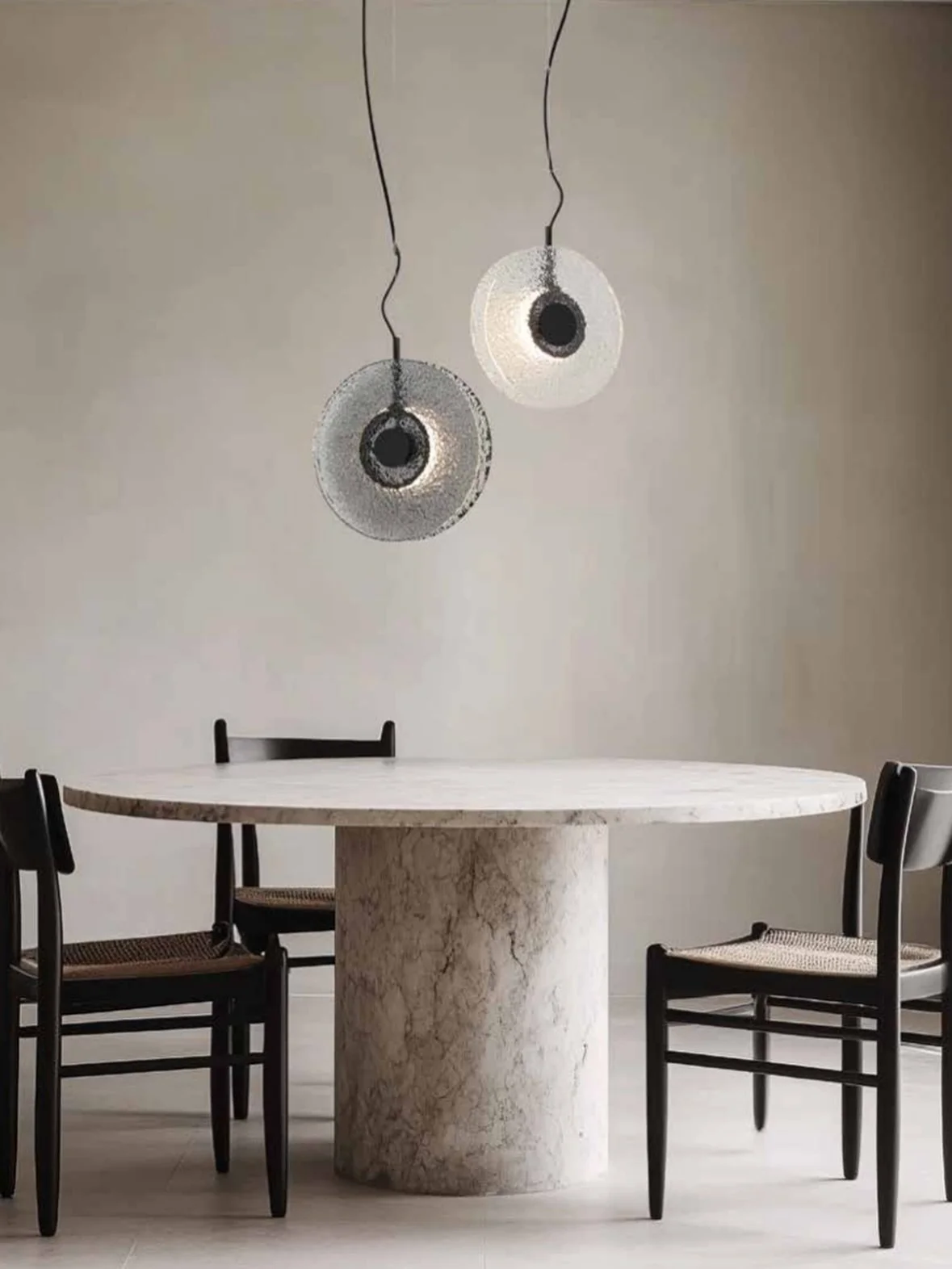 This piece isn&rsquo;t just lighting &mdash;
it&rsquo;s a quiet sculpture that becomes part of the atmosphere.

Soft glow. Textured glass. Timeless presence.
Design that doesn&rsquo;t demand attention, but earns it.

#InteriorDesign #LuxuryInteriors 