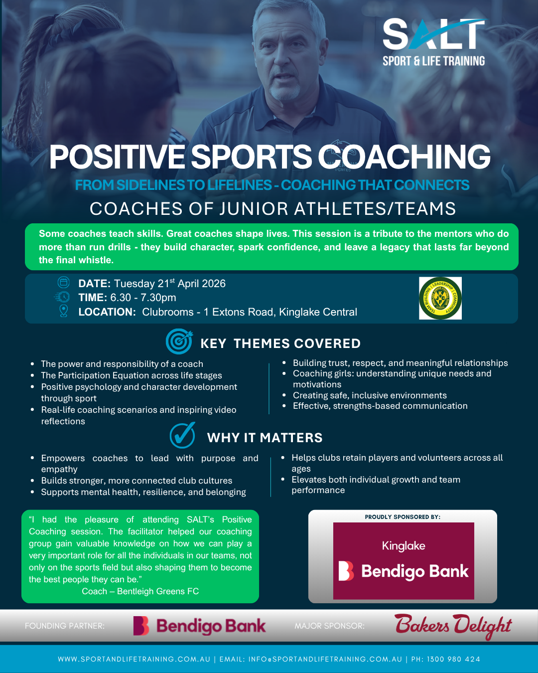 SALT - Positive Sports Coaching