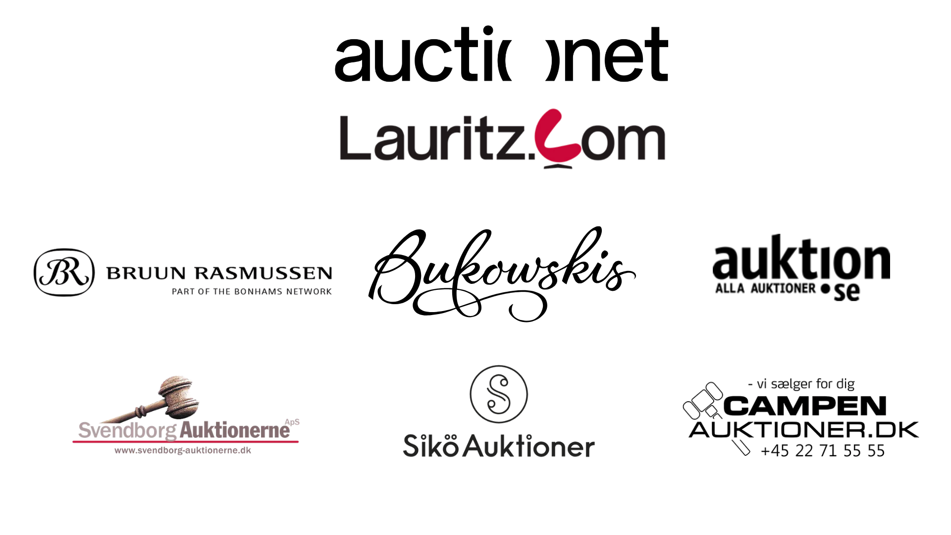 Auctionet,lauritz.com,bukowski,bruunrasmussen