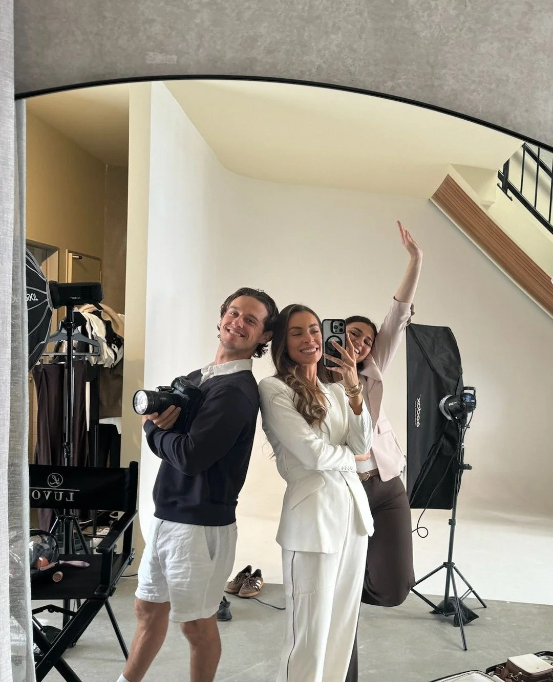 With some major changes coming from Meta in the next few weeks it's going to be more important then ever to prioritise content!⁠
⁠
Here's a little happy snap of a content shoot the A-Team were working on a few weeks ago!⁠
⁠
Do you feel your brands co