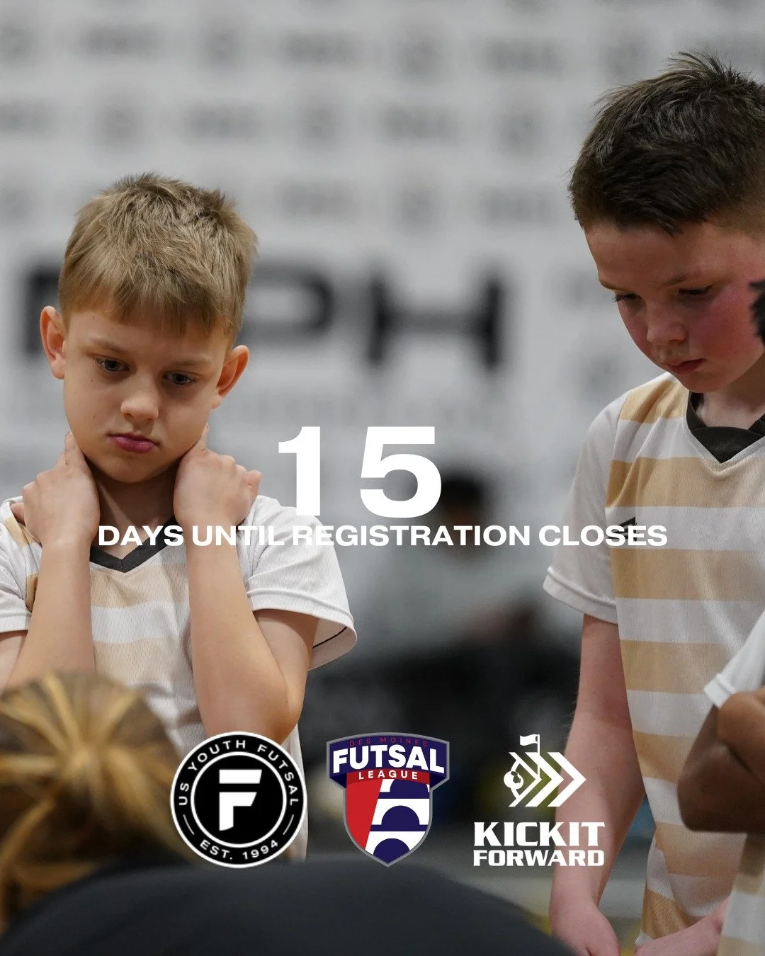 15 Days Away! Are you ready? 

✅USYF Certified Referees 
✅ USYF Rules 

See you soon 

#desmoinesfutsal #usyf