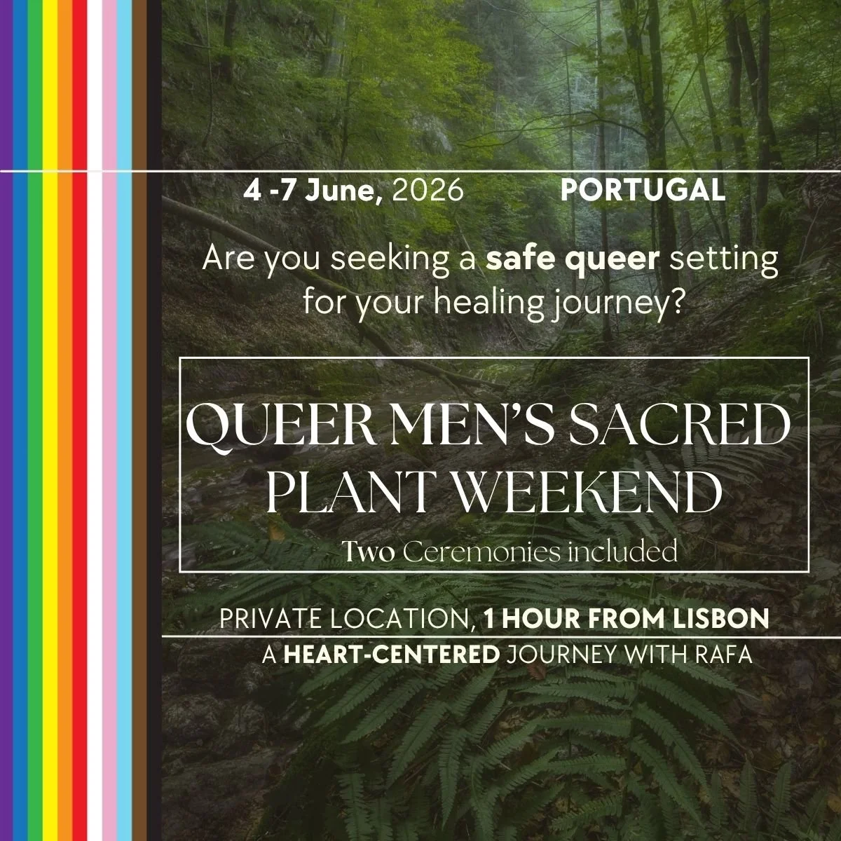 Queer Men’s Sacred Plant Weekend