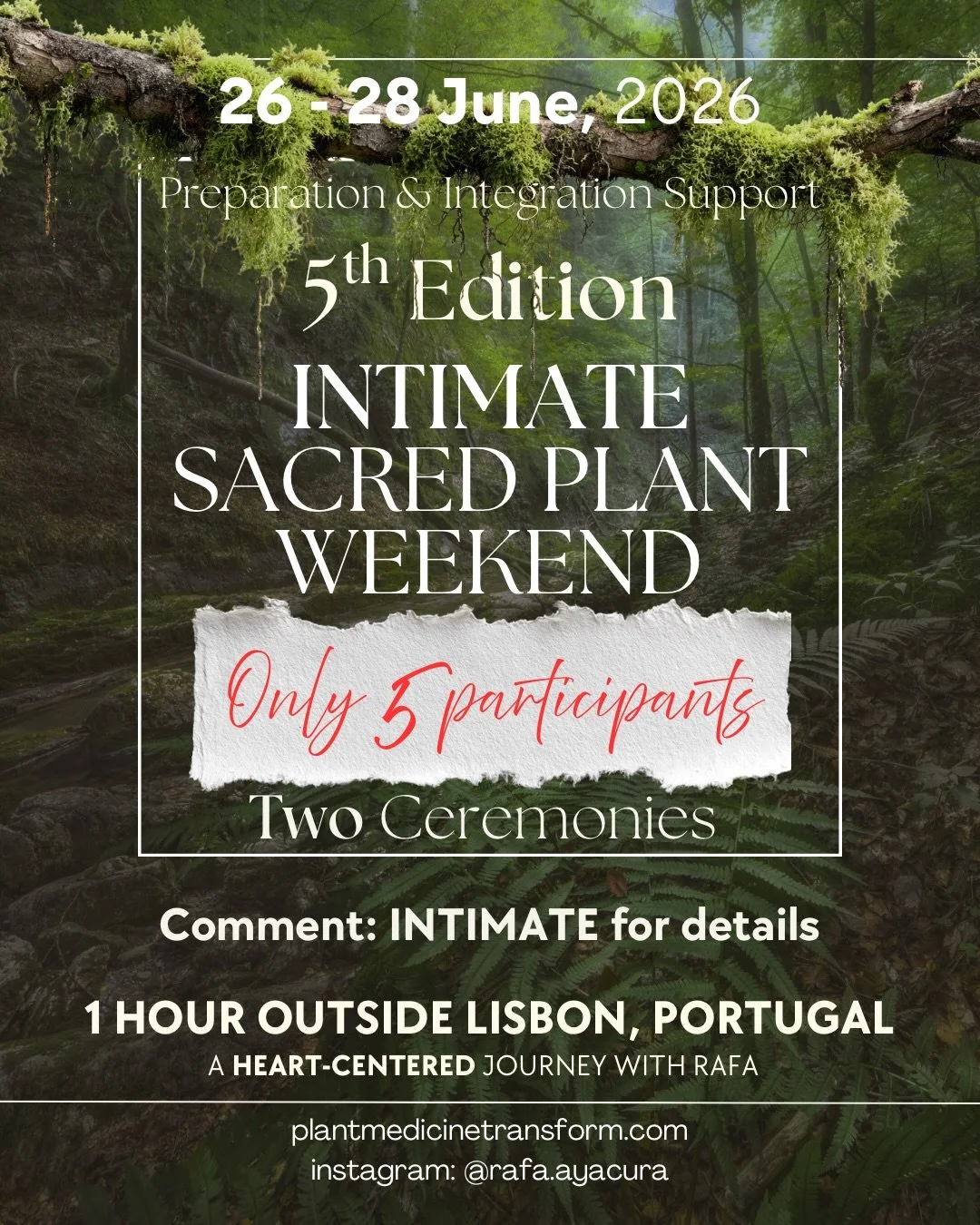 In late June, I&rsquo;m holding space for an intimate container woven with care and presence, supporting your healing and the transformation in the heart of Portugal &mdash; rooted in the wisdom of the Amazonian Shipibo tradition and designed for dee