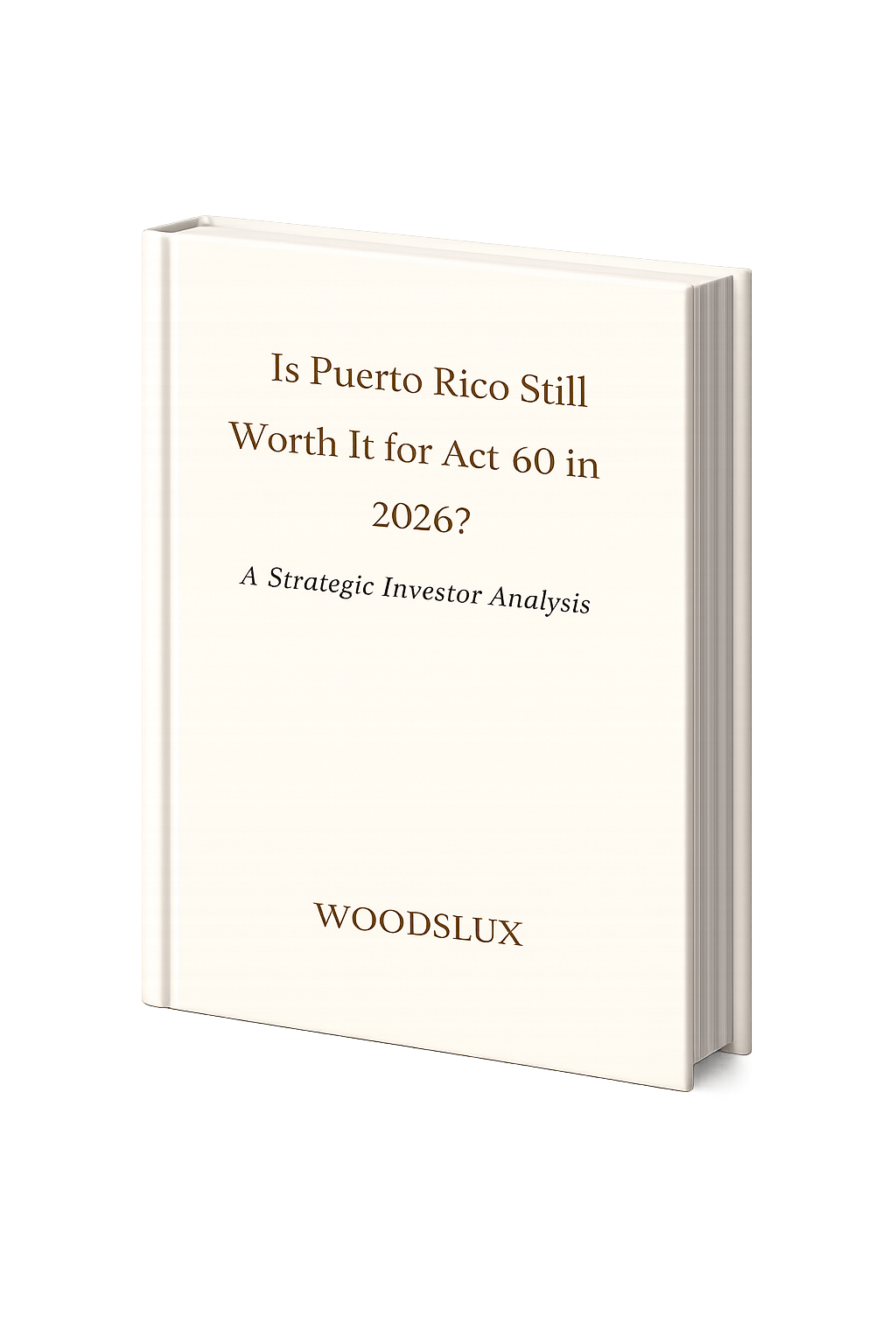 Is Puerto Rico Still Worth It for Act 60 in 2026? A Strategic Investor Analysis