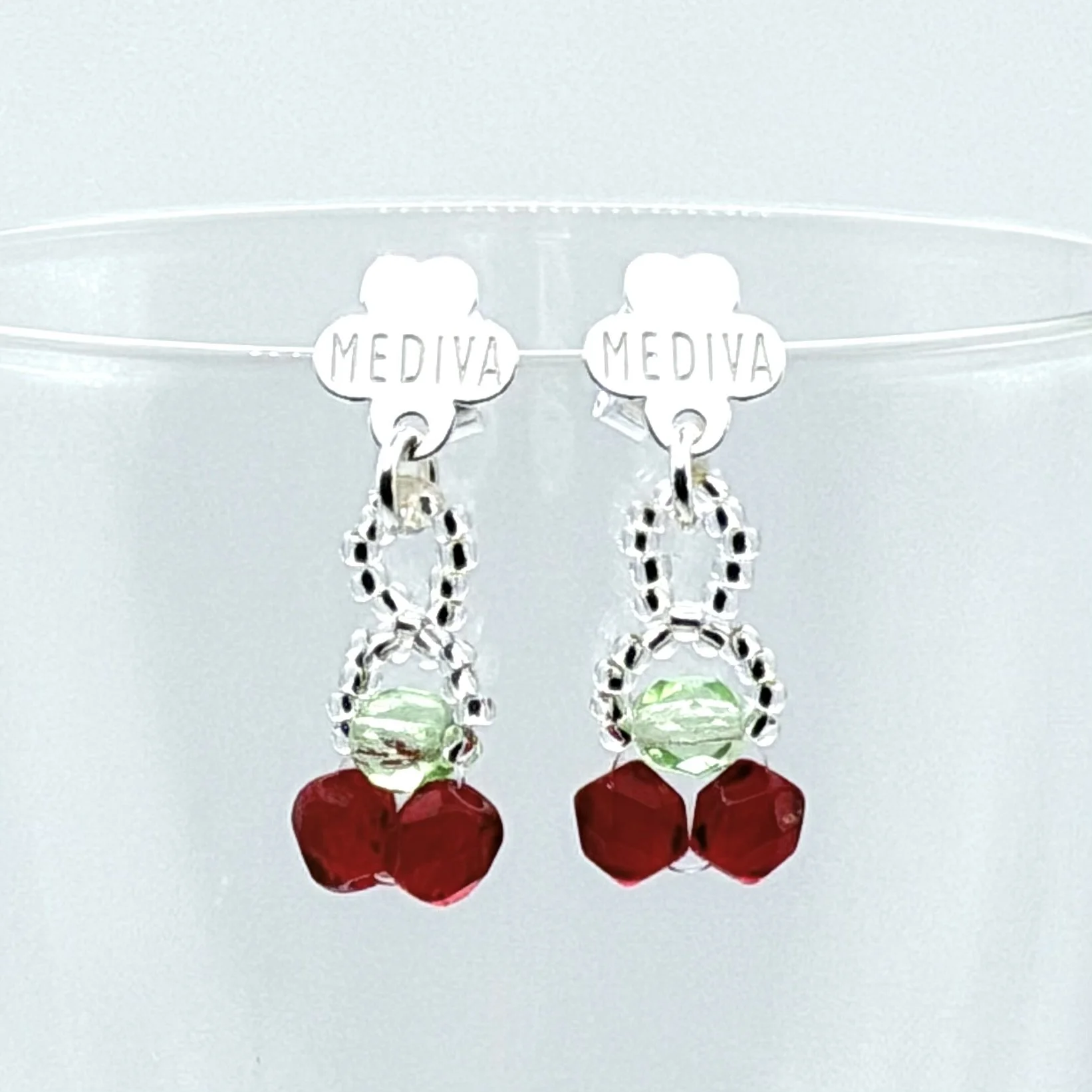 Studs CILIEGIE Argento