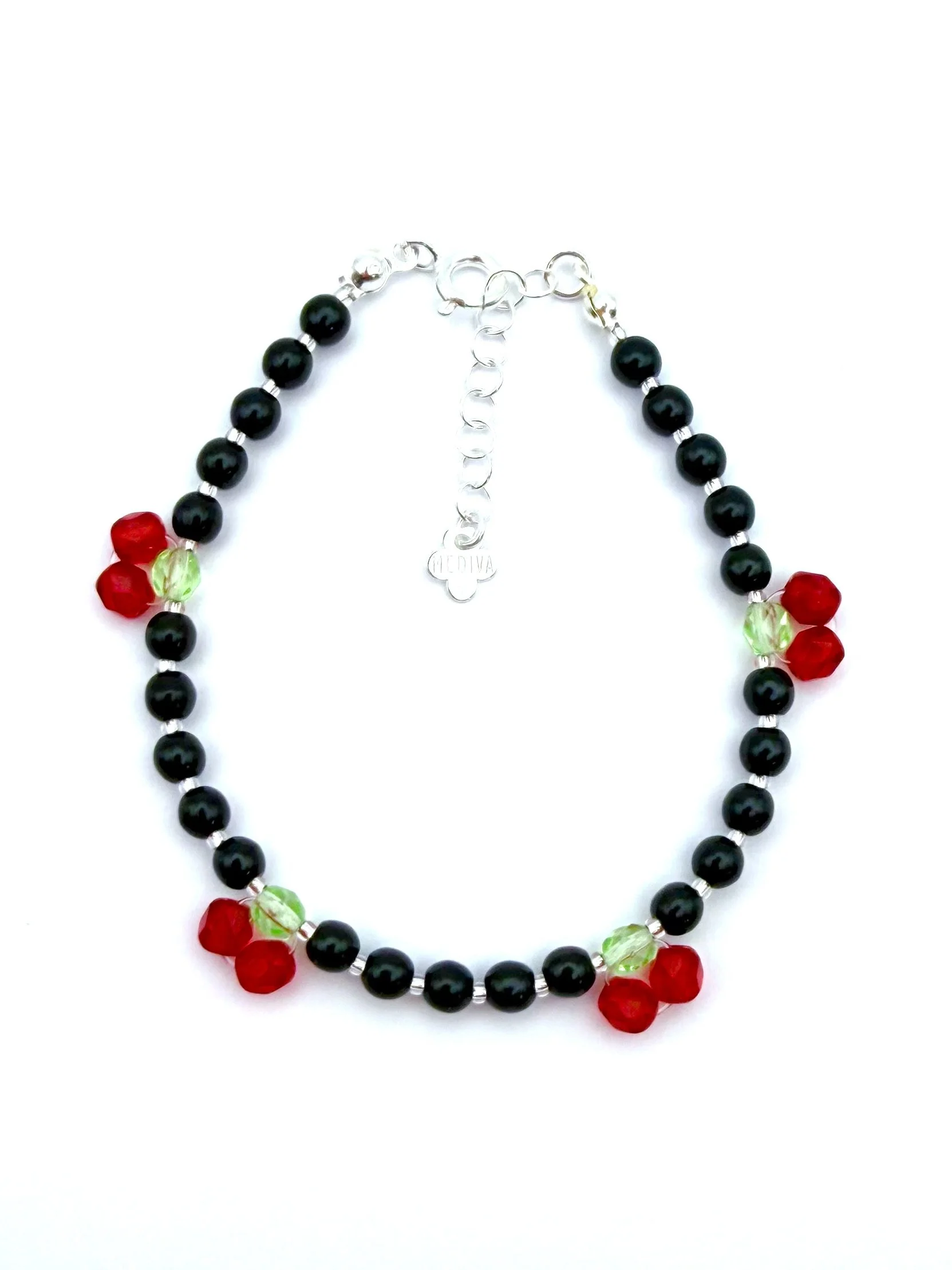 Bracciale CILIEGIE CAPSULE Argento