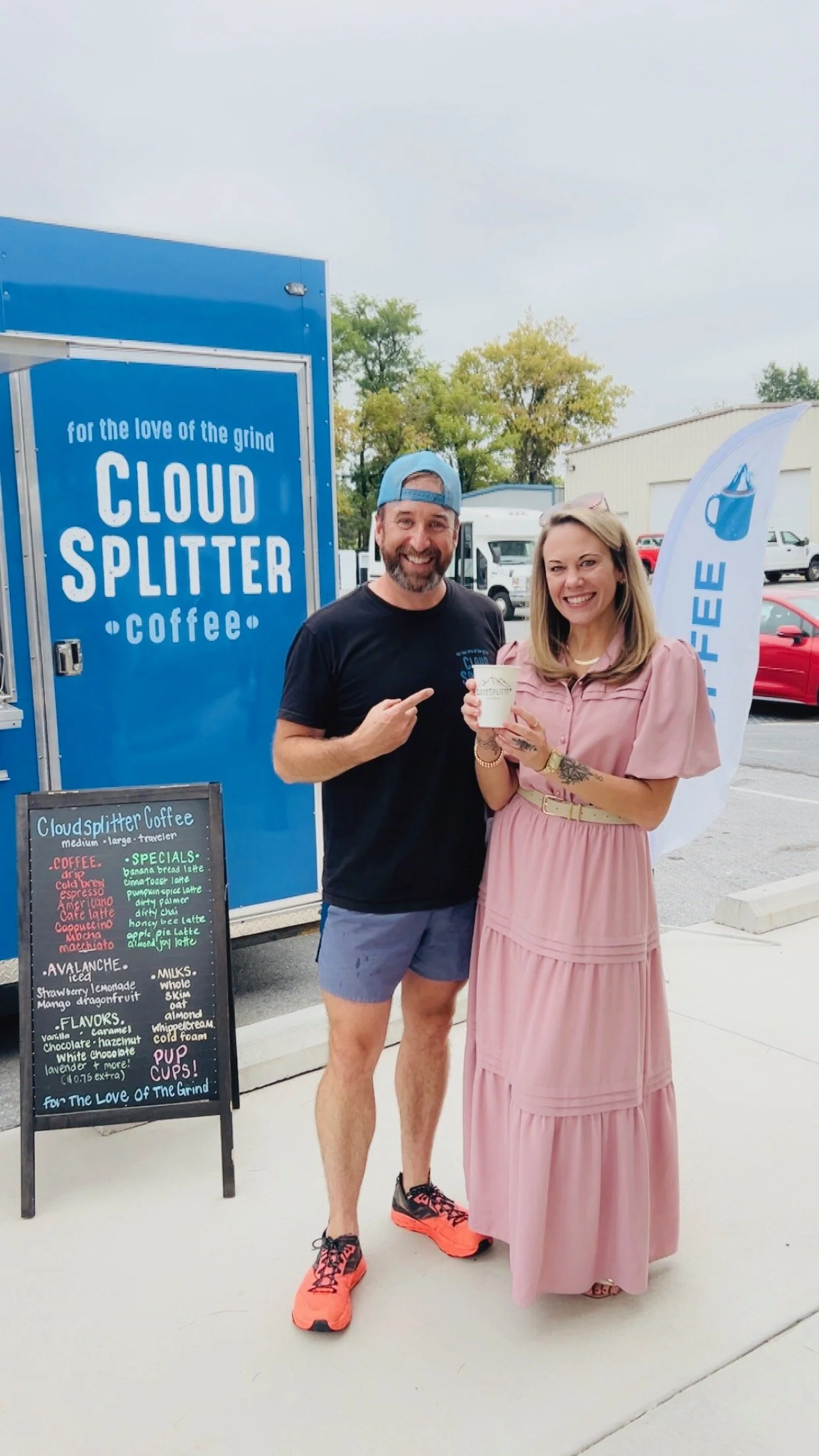 Coffee. Coffee. Coffee! Our DSP love local coffee coming onto campus! Thank you Cloud Splitter!