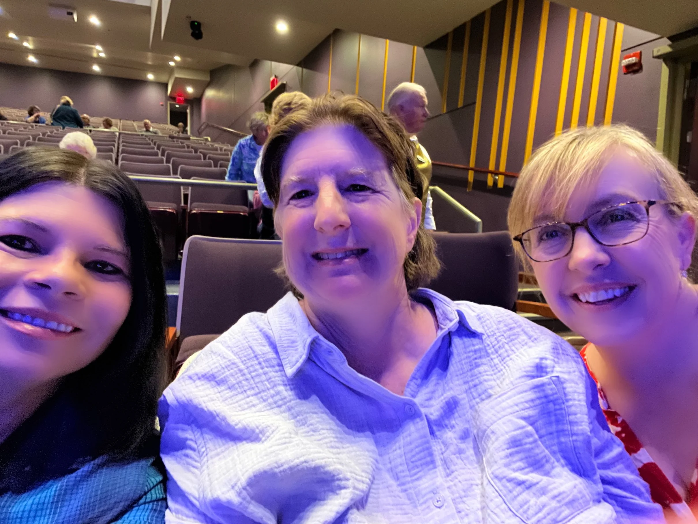 Funded by The Community Foundation of Washington County's Mary K. Bowman Grant, people supported where able to attend the show  Three American Troubadours at Luhrs Performing Arts Center.