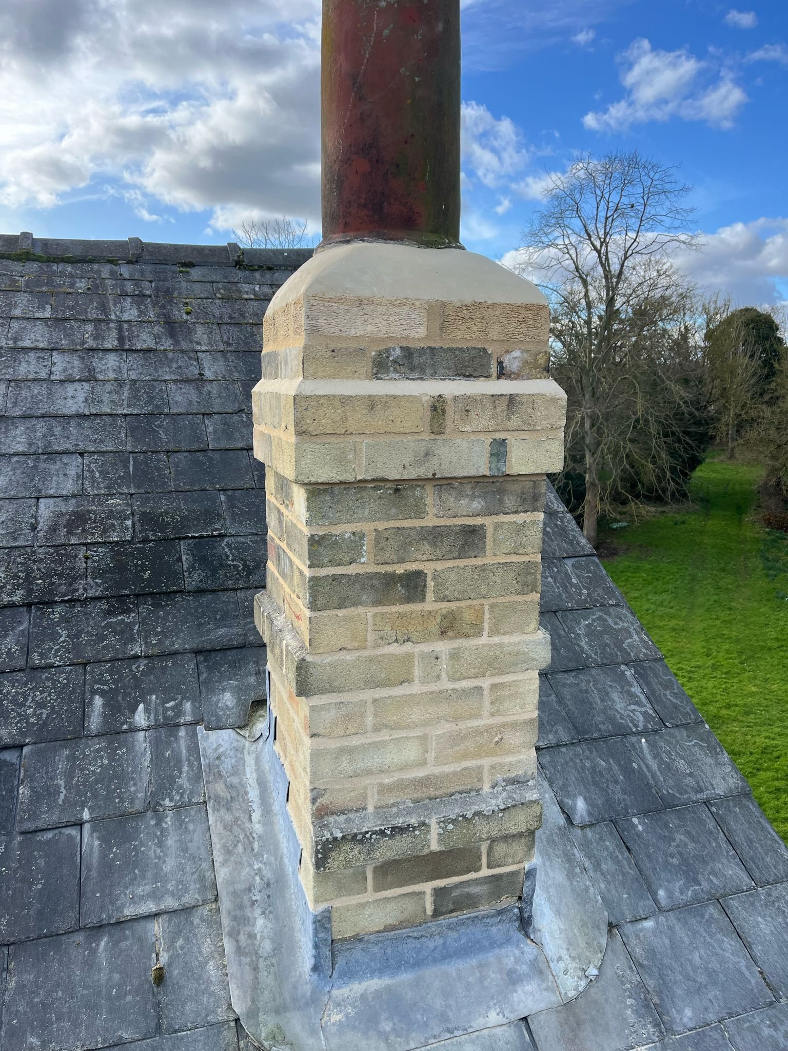 Chimney and Fire Place Restoration, Chilton Hall, Stowmarket