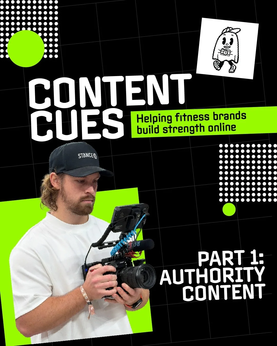 Introducing Content Cues: a mini-series helping fitness brands build strength online.

Over the next few weeks, we&rsquo;re breaking down the main types of content every fitness brand should be creating, what each type actually does, and how to use i