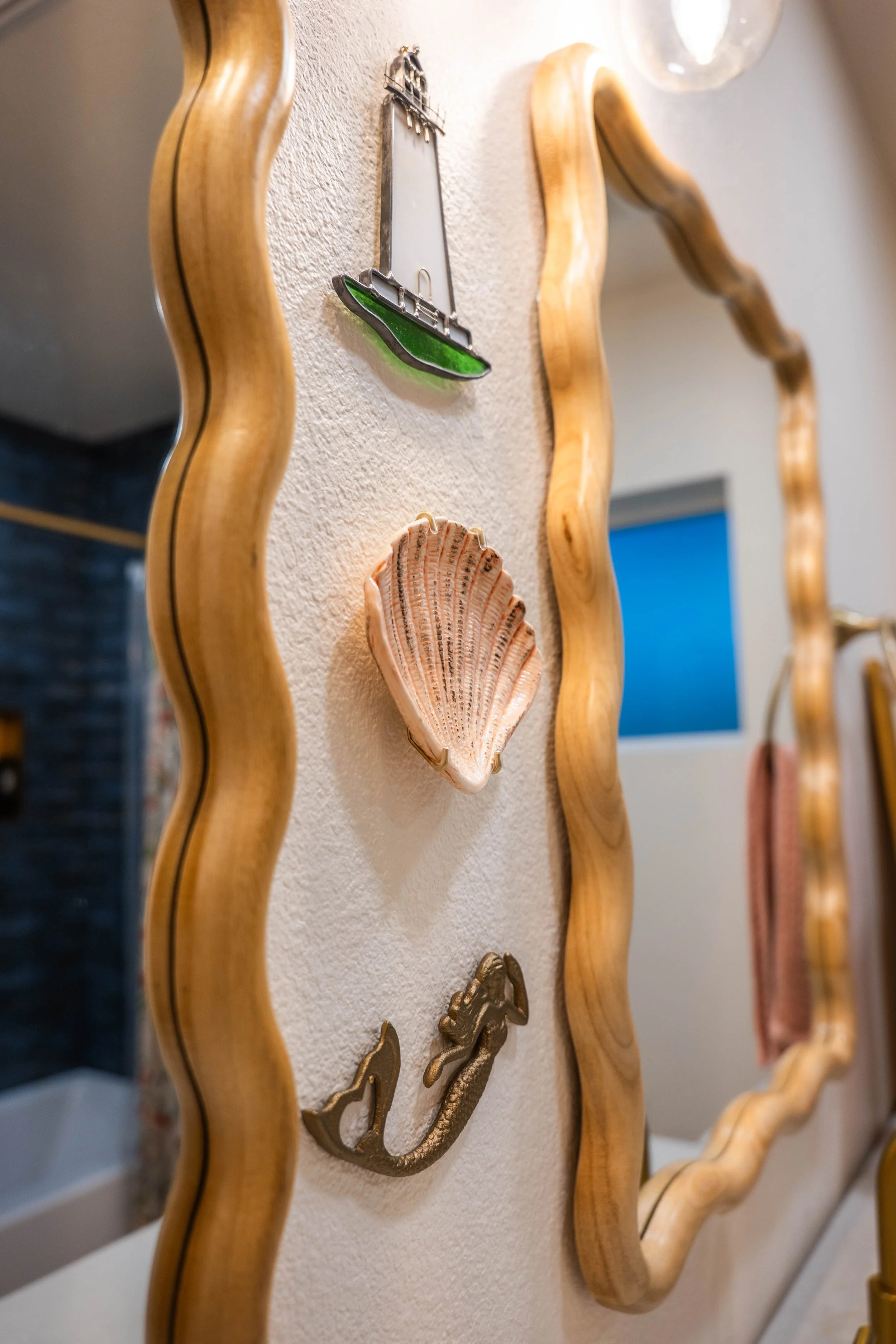 Modern Phoenix bathroom remodel photographed with updated tile, fixtures, and a clean, minimalist design