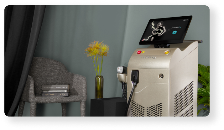 Alma Soprano ICE laser hair removal machine in Downtown Phoenix